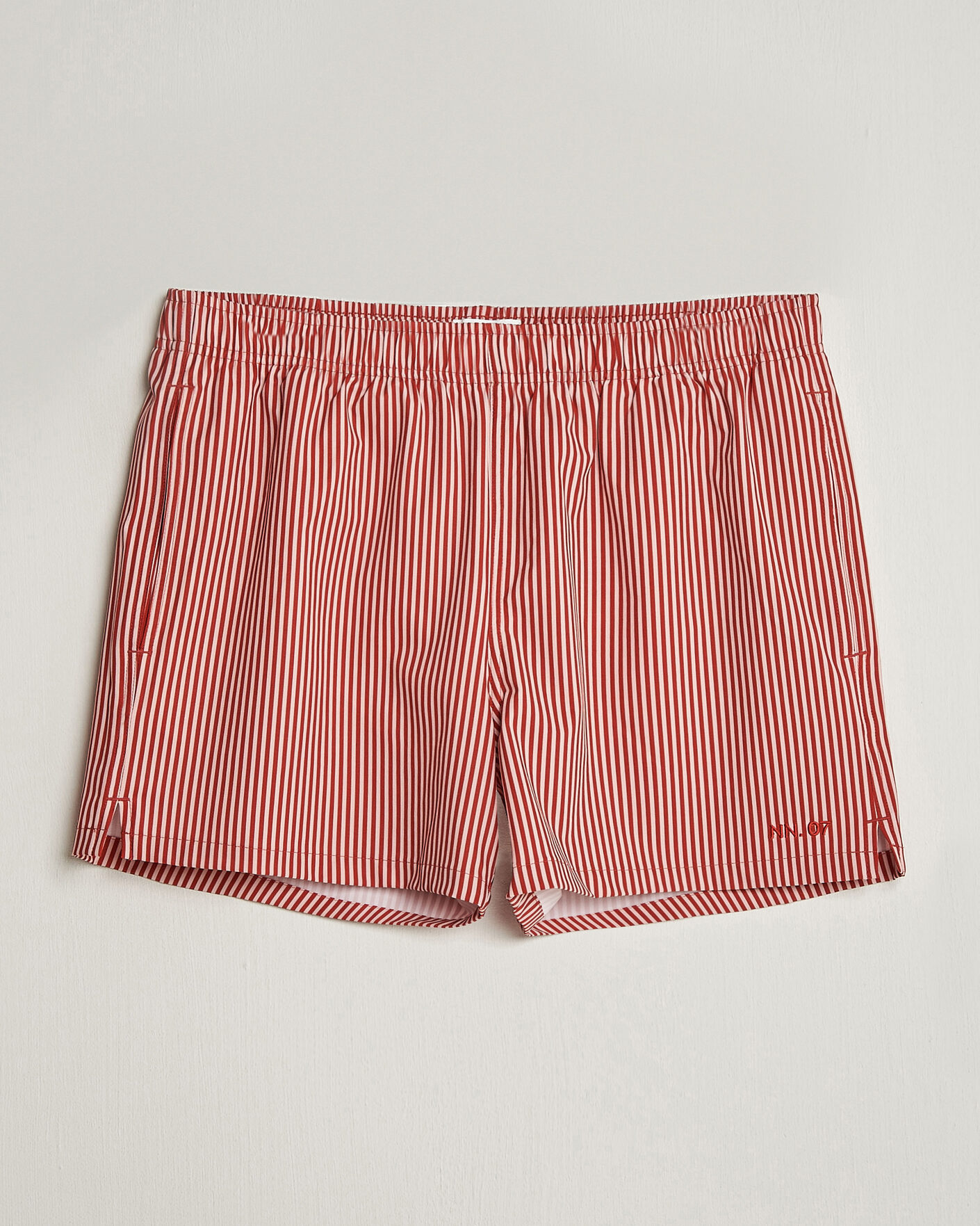 Uomini | Costumi da bagno | NN07 | Holiday Swimshorts Red/White
