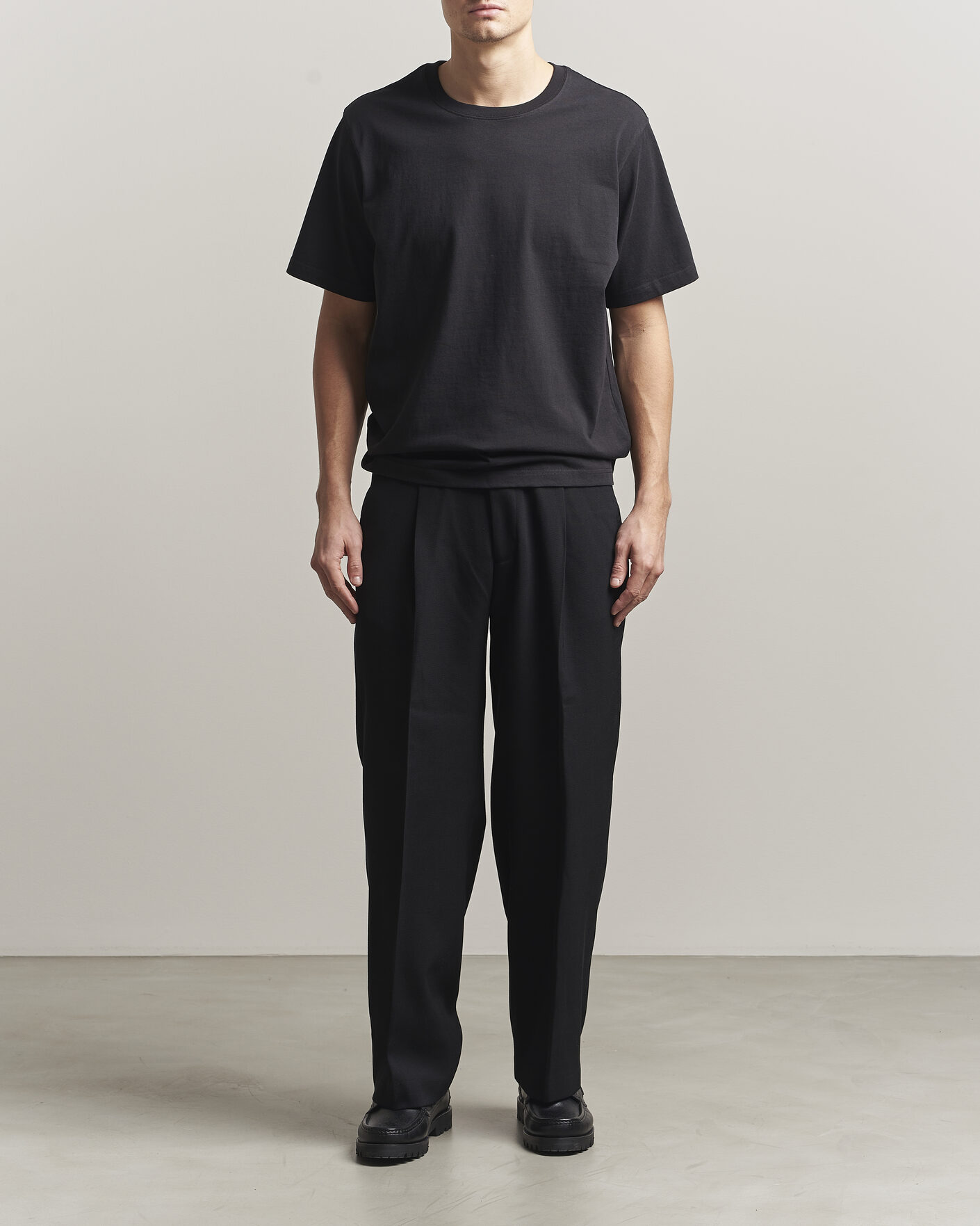 Uomini | T-shirt | NN07 | Jett Washed Printed Crew Neck T-Shirt Black