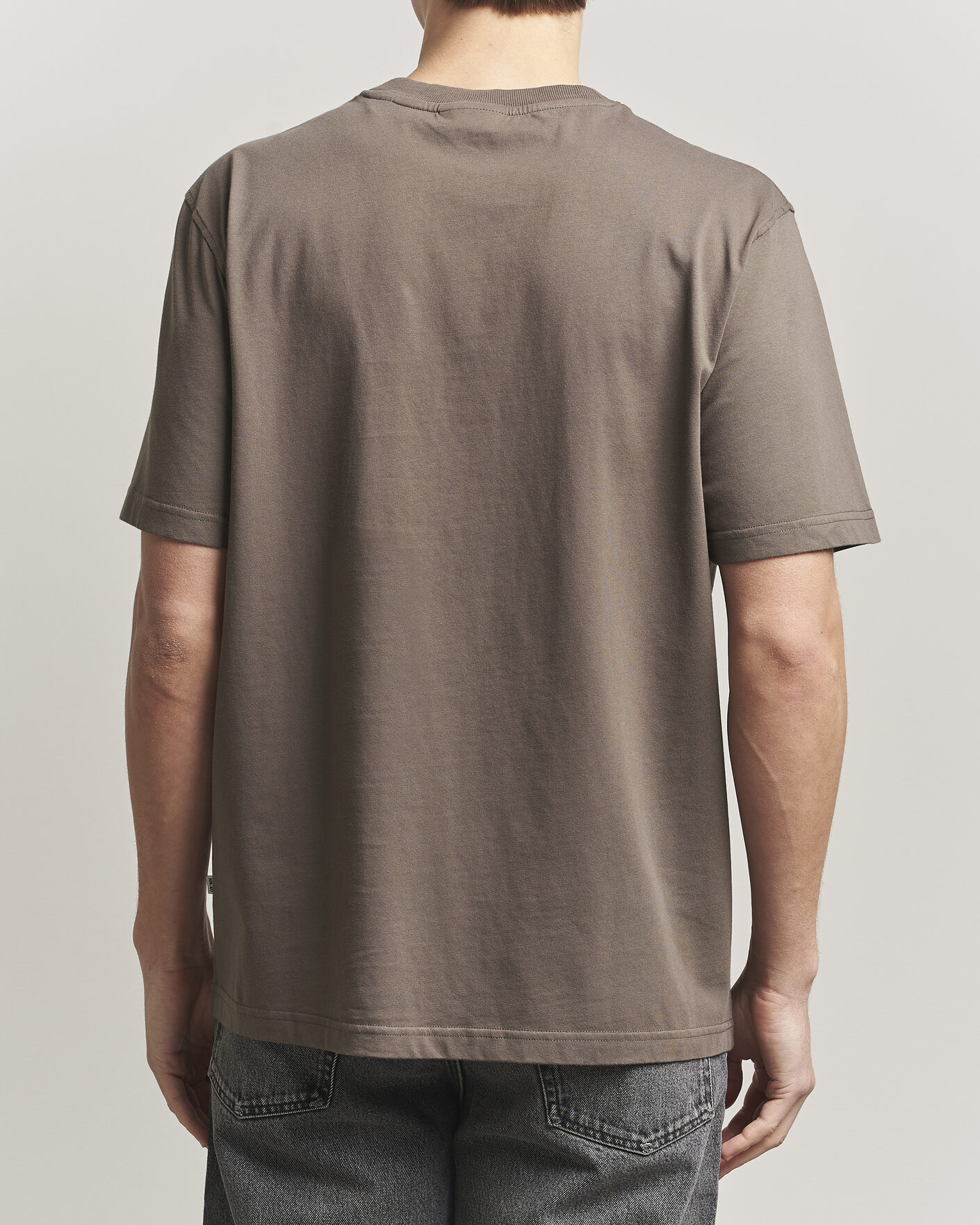 Uomini | T-shirt | NN07 | Adam Pima Crew Neck T-Shirt Mable Husk