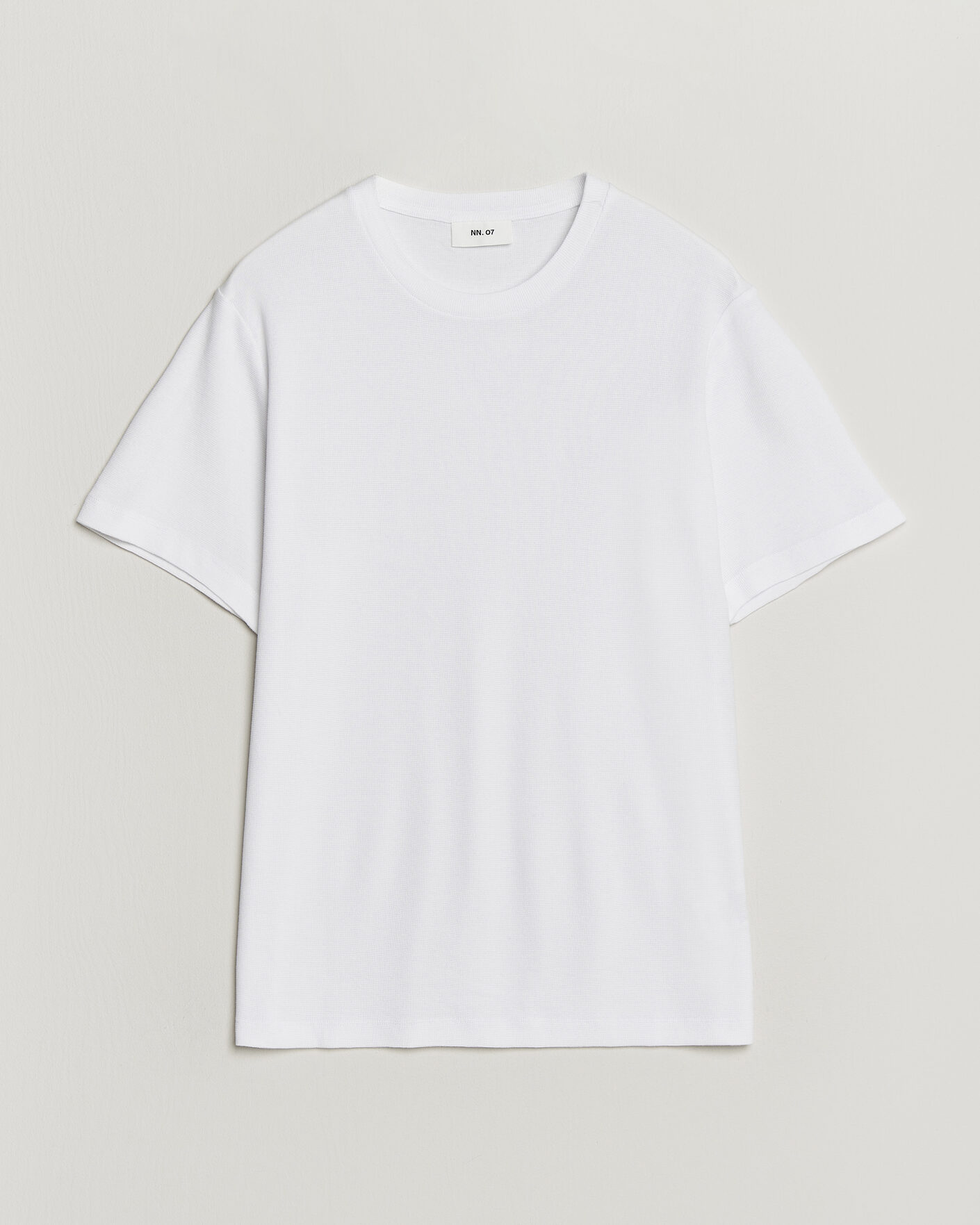 Uomini | T-shirt | NN07 | Clive Crew Neck T-Shirt White