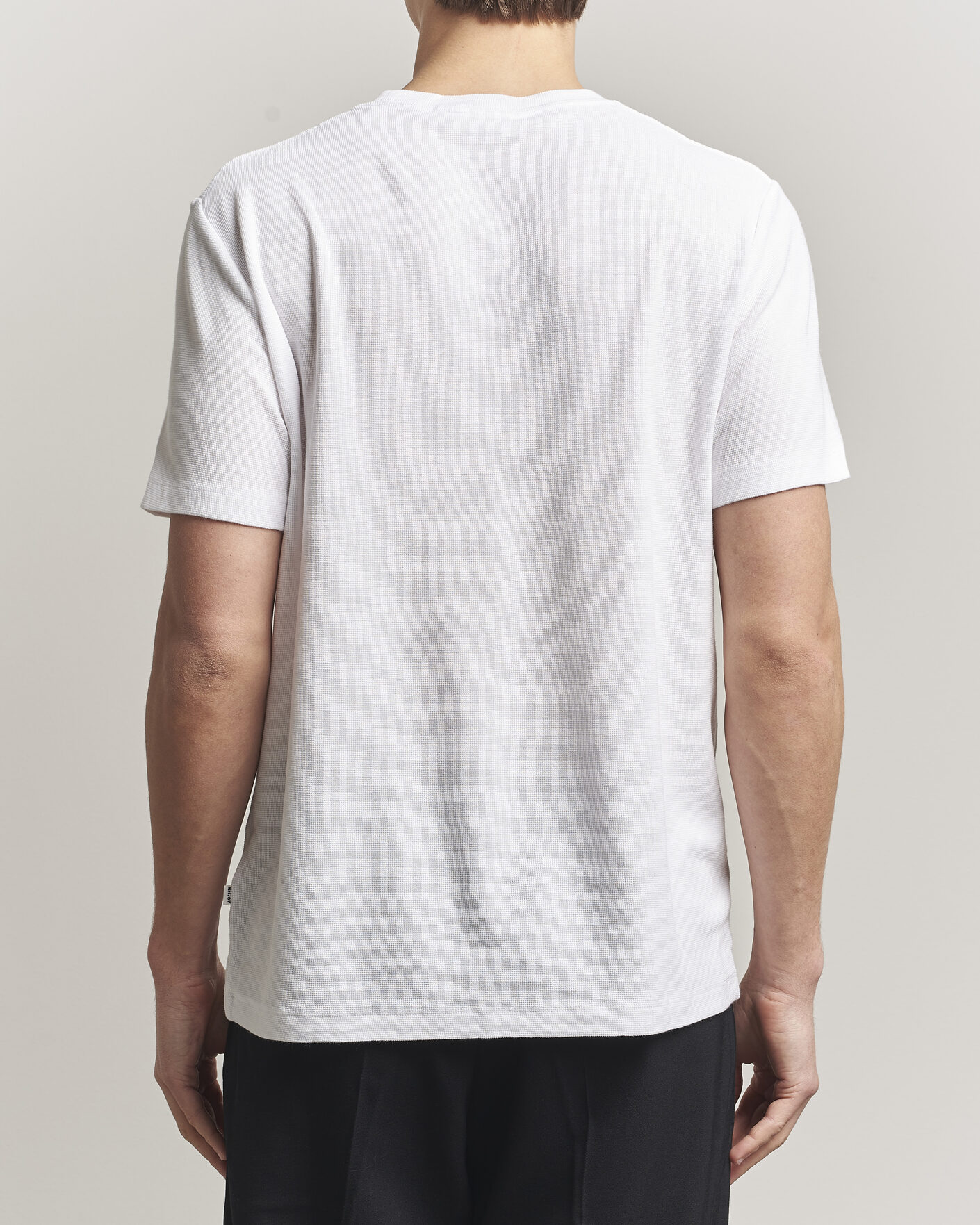 Uomini | T-shirt | NN07 | Clive Crew Neck T-Shirt White