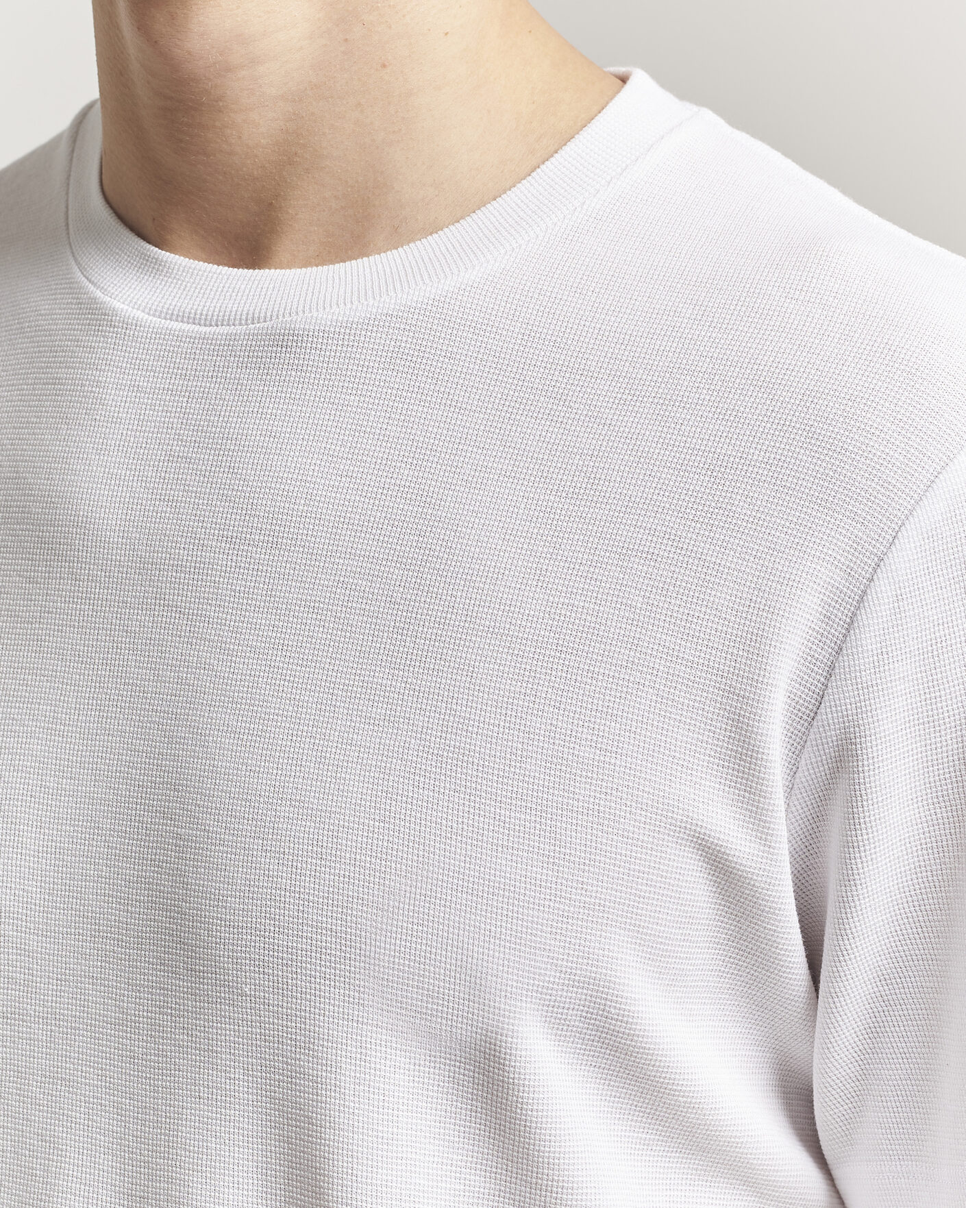 Uomini | T-shirt | NN07 | Clive Crew Neck T-Shirt White