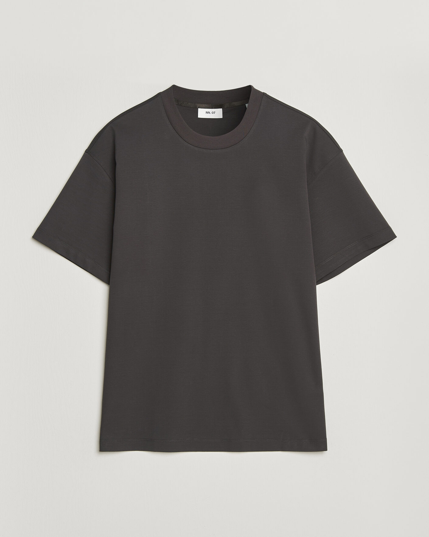 Uomini | T-shirt | NN07 | Lionel Mercerized Crew Neck T-Shirt Deep Truffle