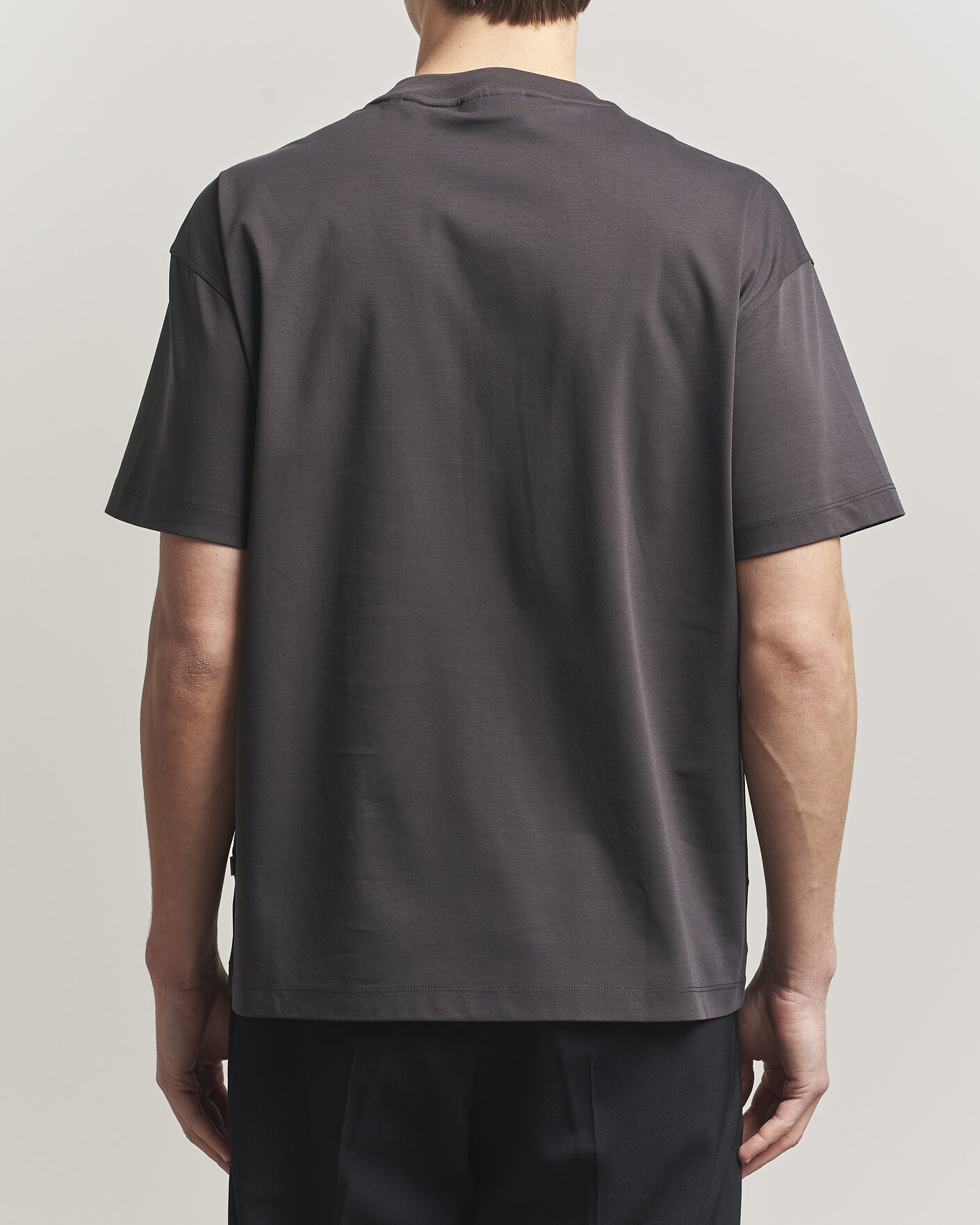 Uomini | T-shirt | NN07 | Lionel Mercerized Crew Neck T-Shirt Deep Truffle