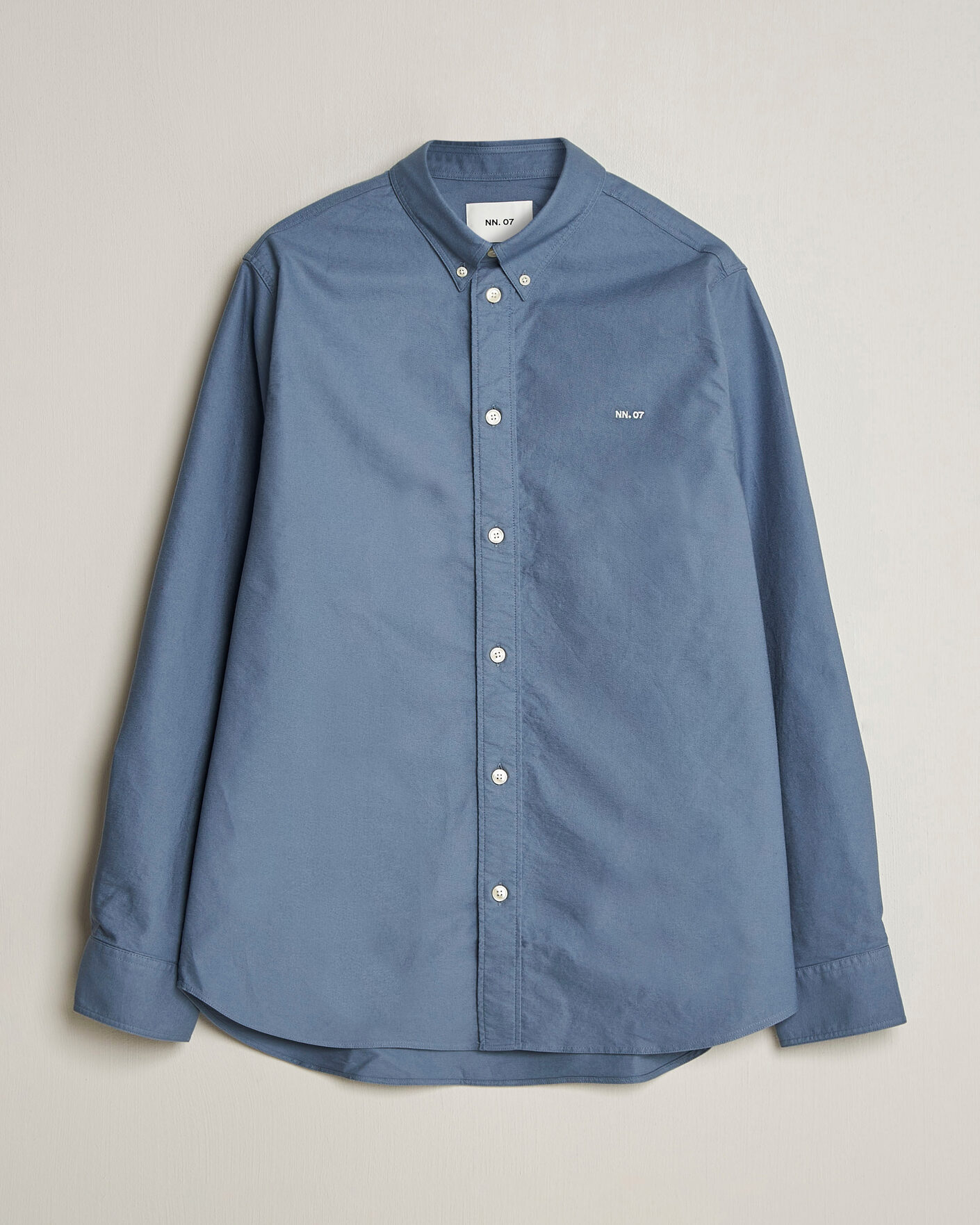 Uomini | Camicie | NN07 | Colby Oxford Shirt Stone Blue