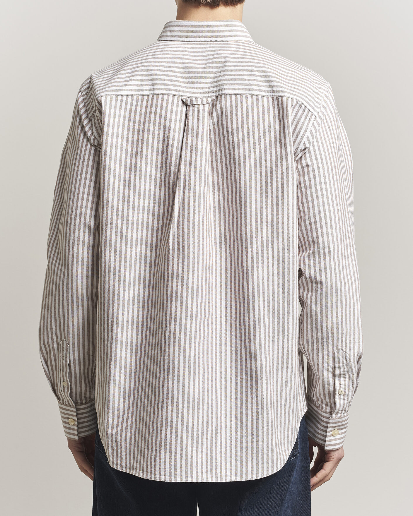 Uomini | Camicie | NN07 | Colby Oxford Shirt Terracotta/White