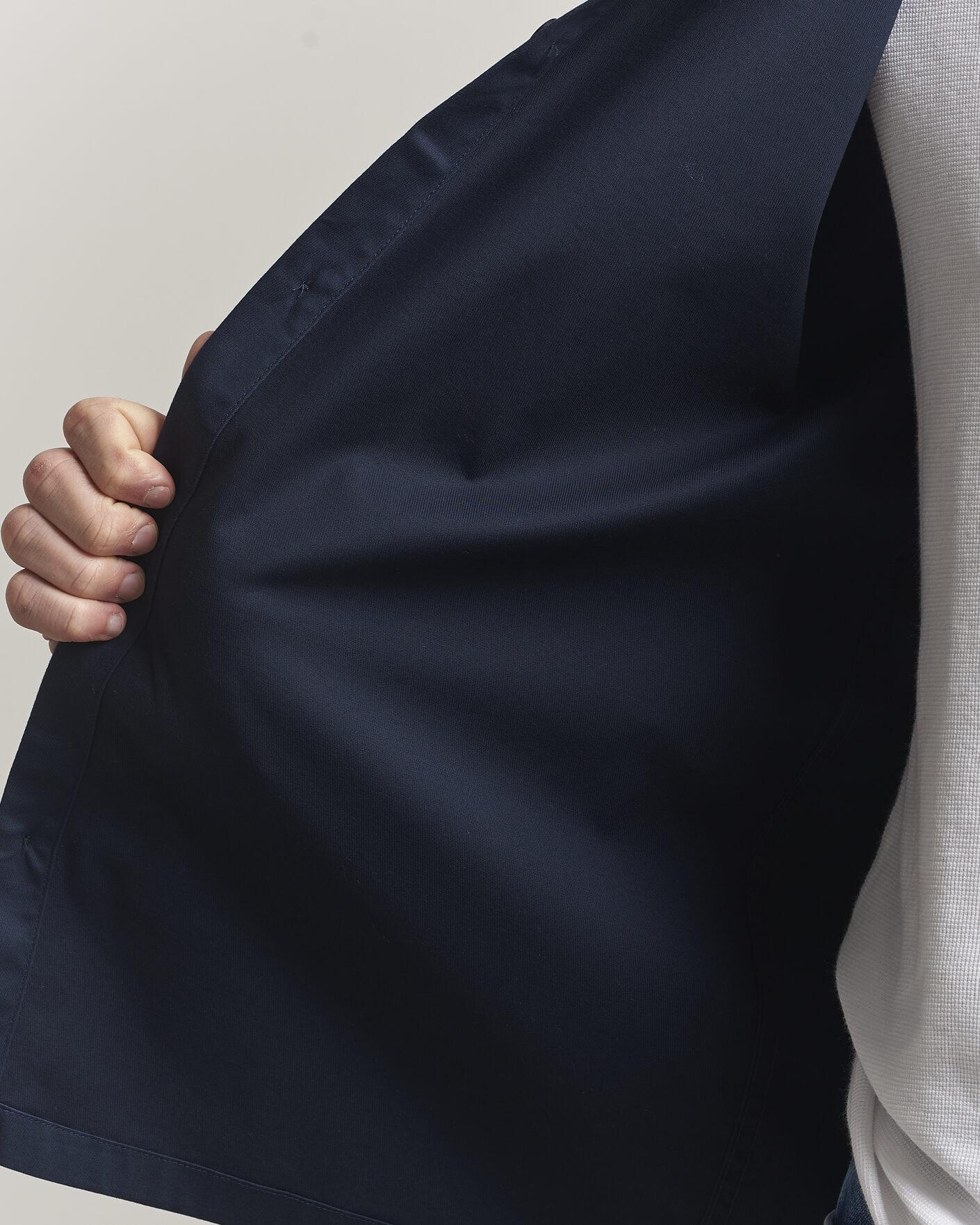 Uomini | Camicie | NN07 | Freddy Cotton Overshirt Navy Blue