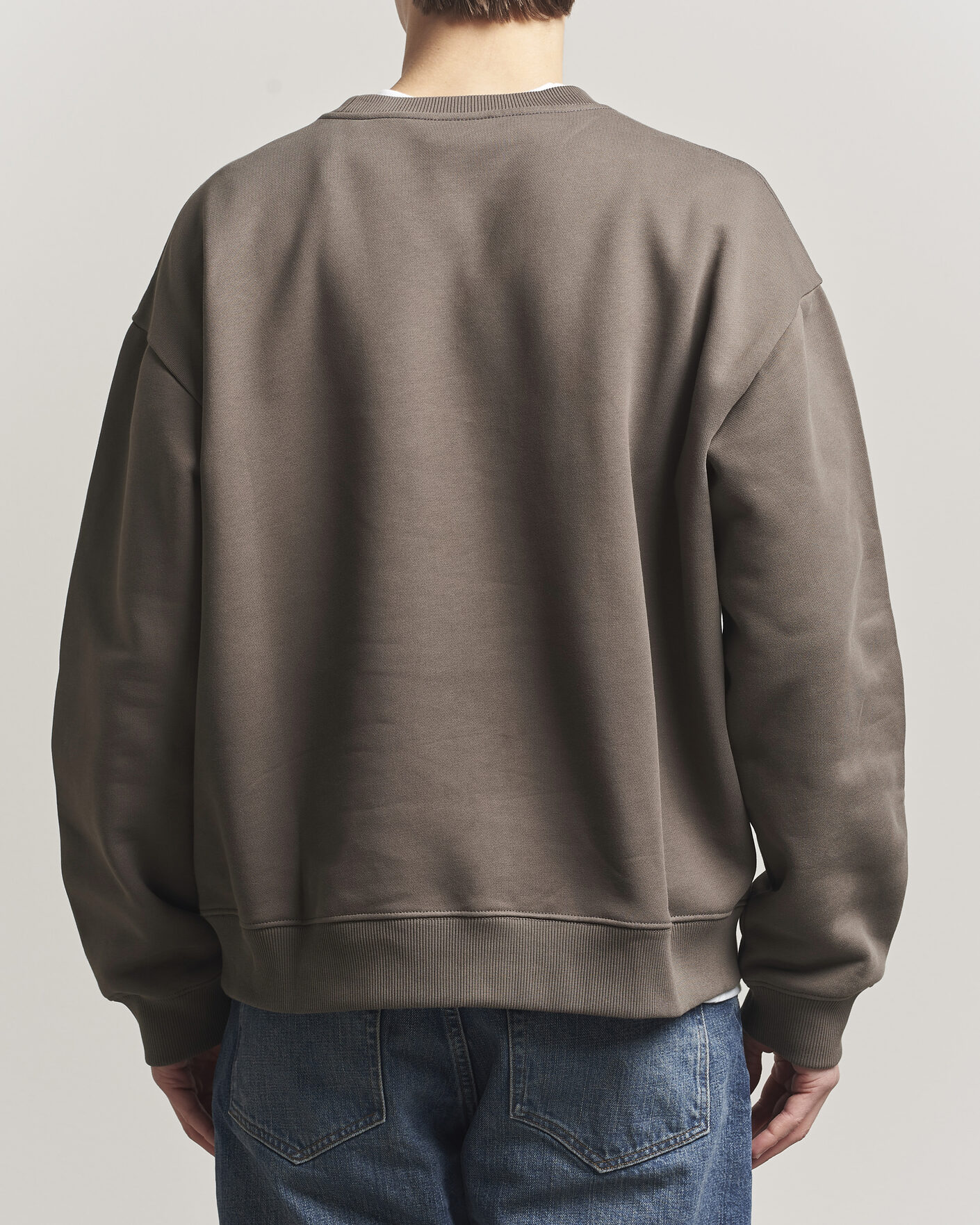 Uomini | Maglieria | NN07 | David Crew Neck Sweatshirt Mable Husk