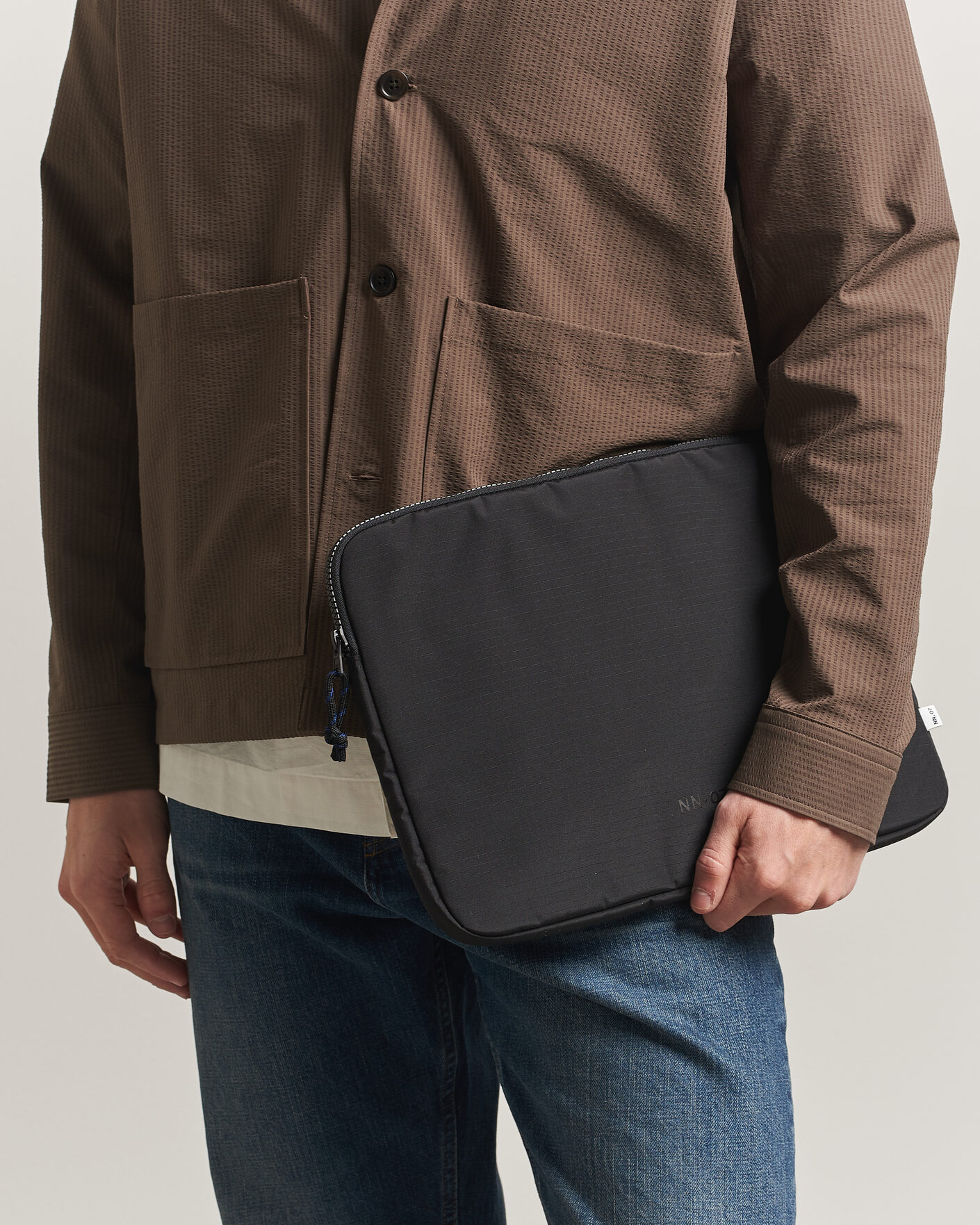 Uomini | Borse | NN07 | Nylon Ripstop Computer Sleeve Black