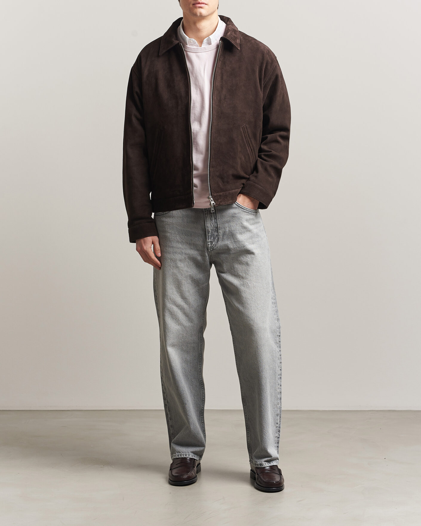 Uomini | Jeans | NN07 | Otis Loose Fit Jeans Medium Grey