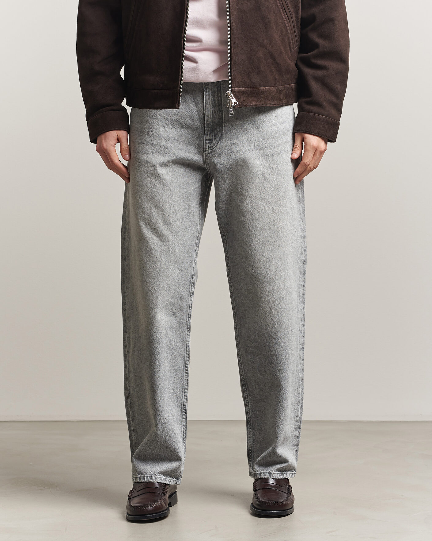 Uomini | Jeans | NN07 | Otis Loose Fit Jeans Medium Grey