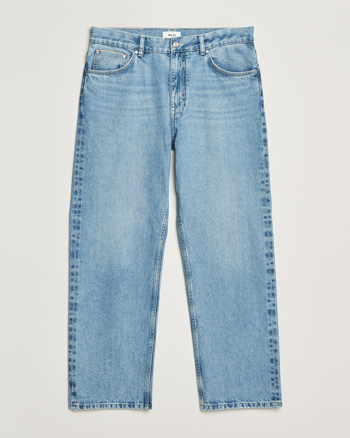 Uomini | Camicie | NN07 | Otis Loose Fit Selvedge Jeans Light Blue