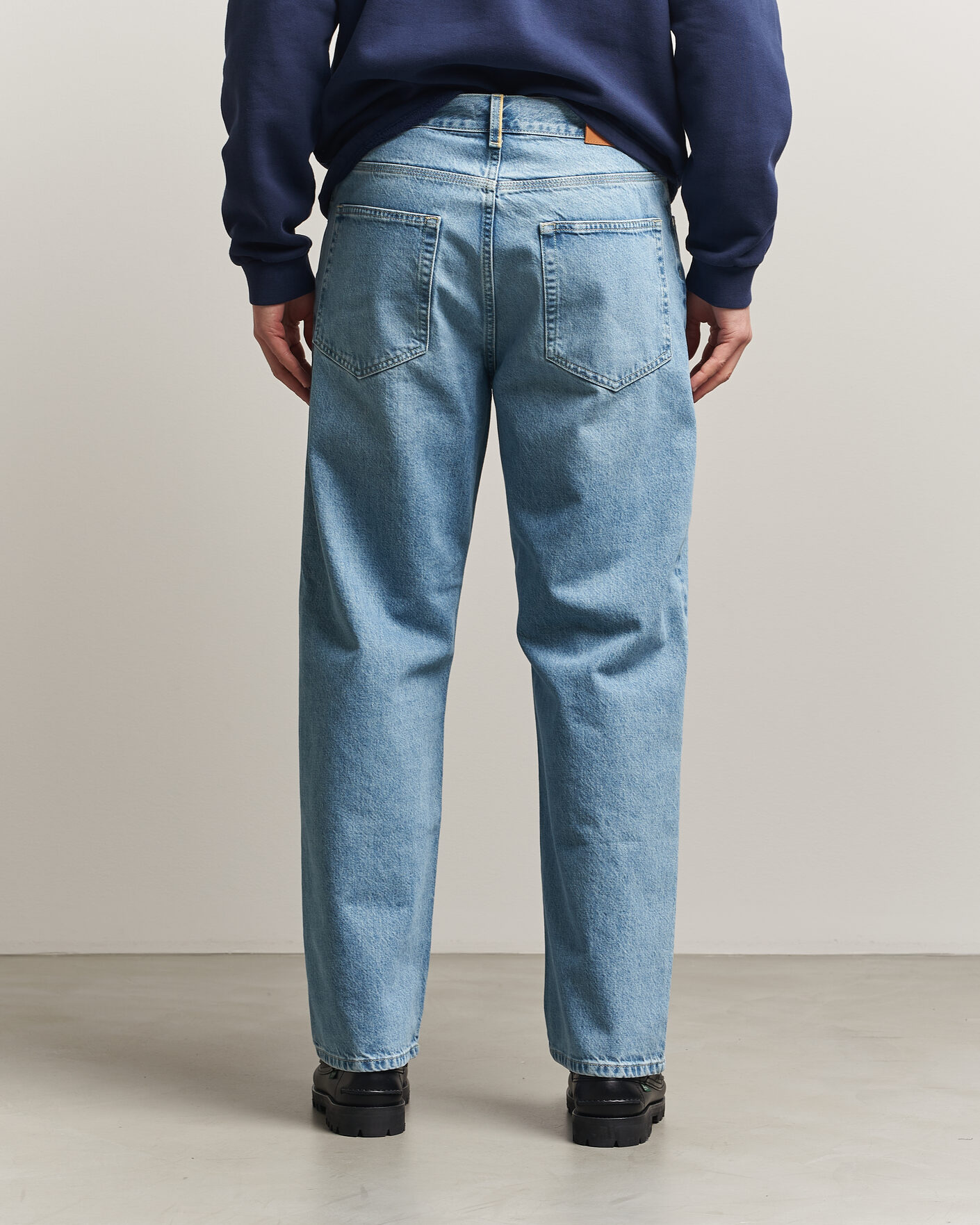 Uomini | Jeans | NN07 | Otis Loose Fit Selvedge Jeans Light Blue