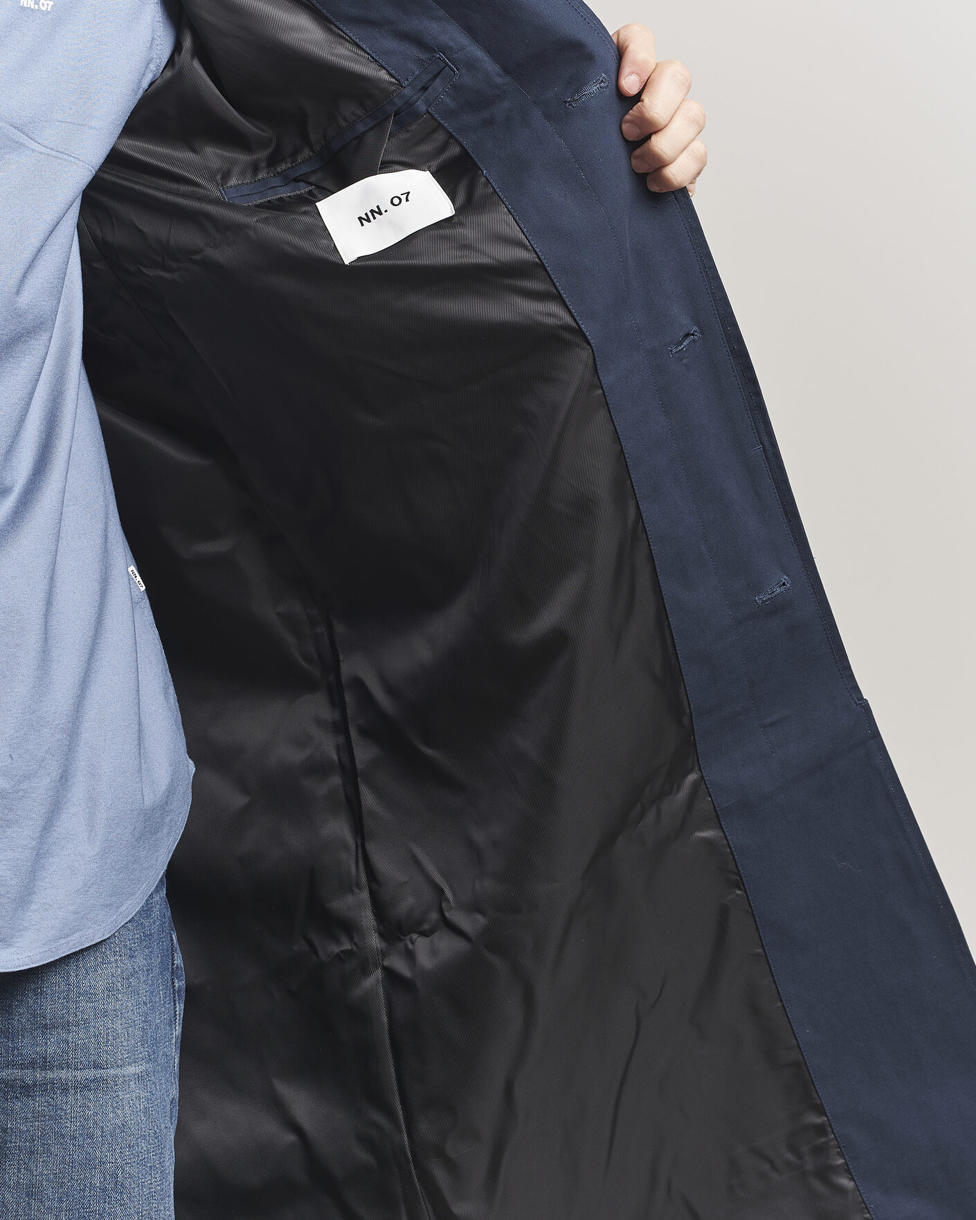 Uomini | Giacche | NN07 | Gibson Coat Navy Blue