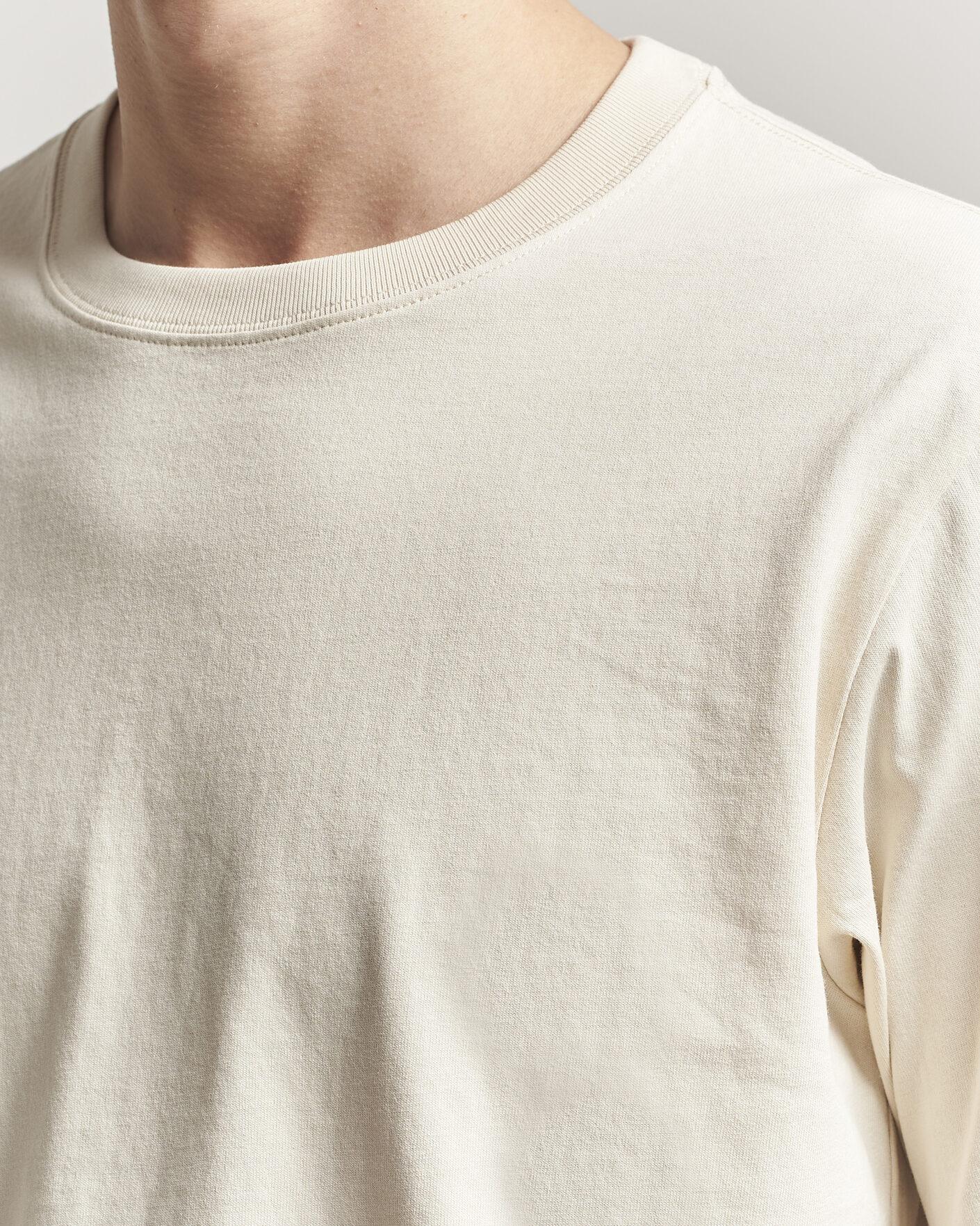 Uomini | T-shirt | NN07 | Jett Washed Crew Neck T-Shirt Ivory
