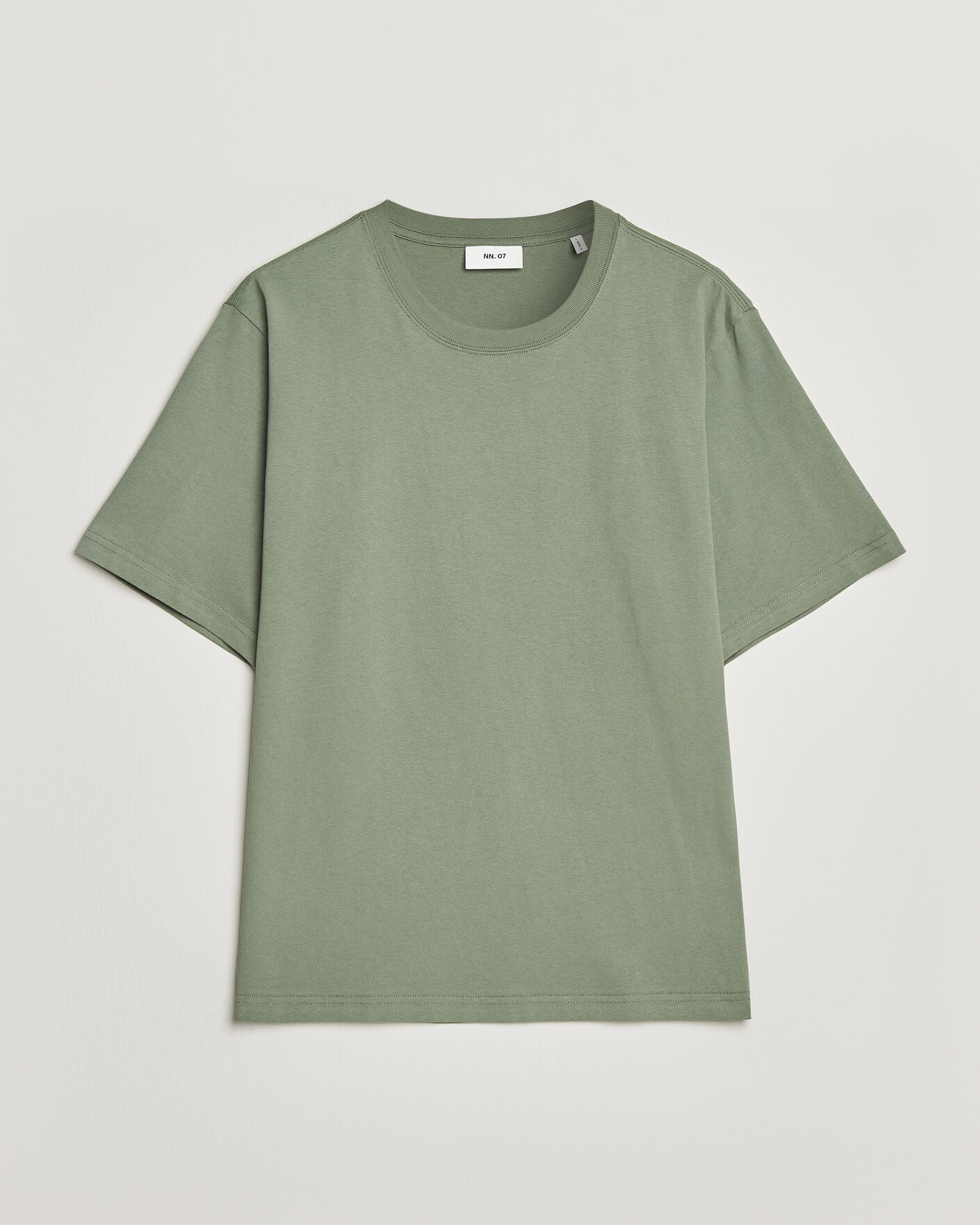 Uomini | T-shirt | NN07 | Jett Washed Crew Neck T-Shirt Sea Spray Green