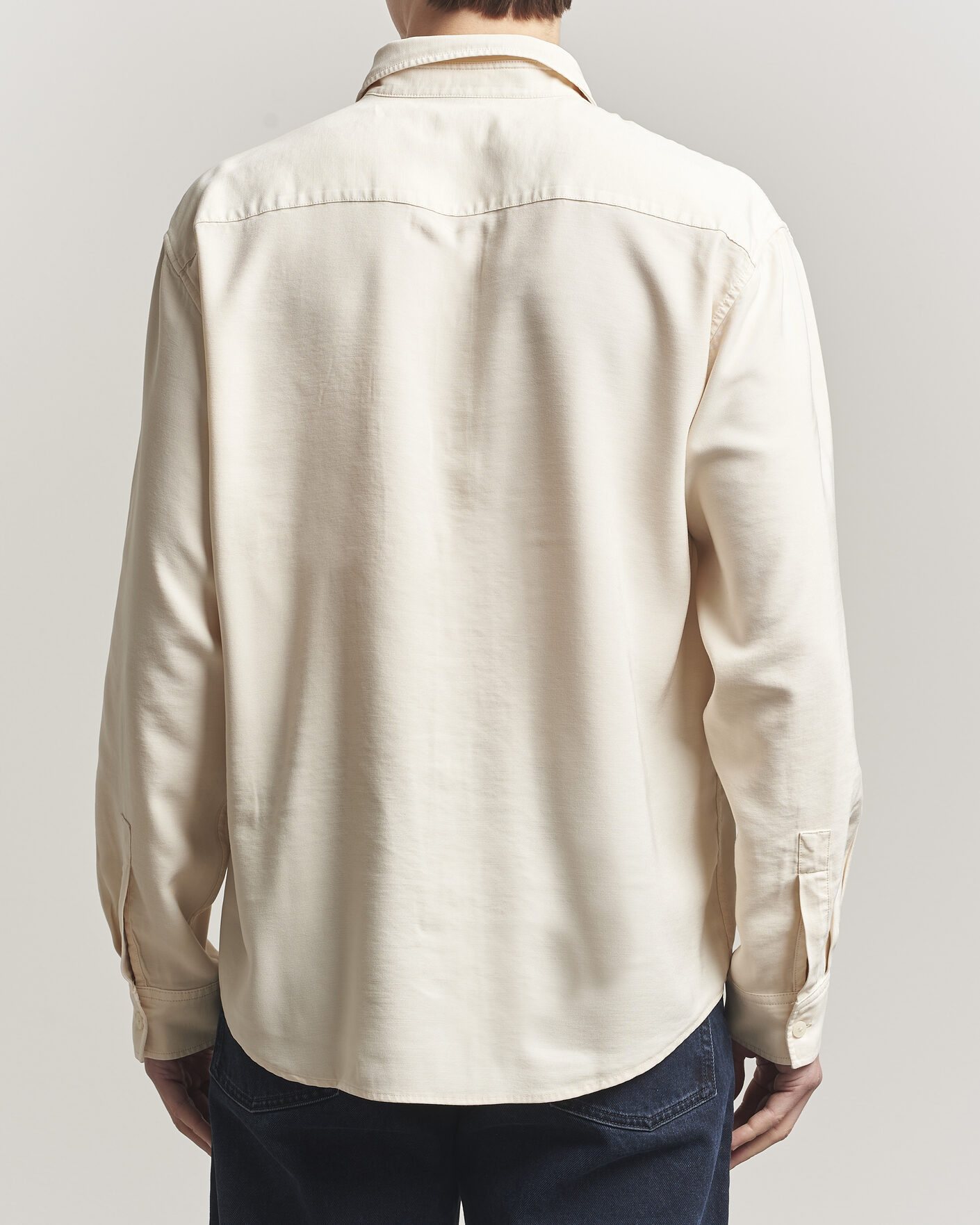 Uomini | Camicie | NN07 | Deon Tencel Shirt Ivory