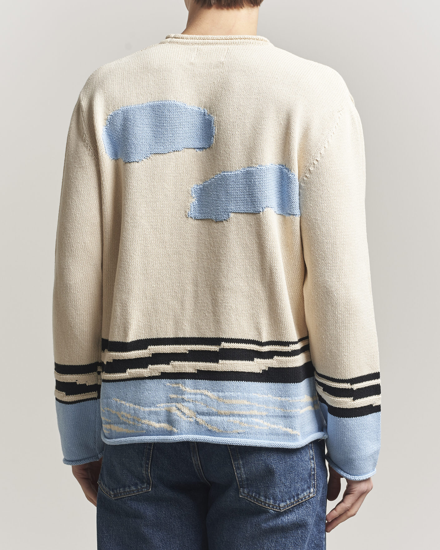 Uomini | Maglieria | NN07 | Mikkel Knitted HQ Printed Sweater Multi