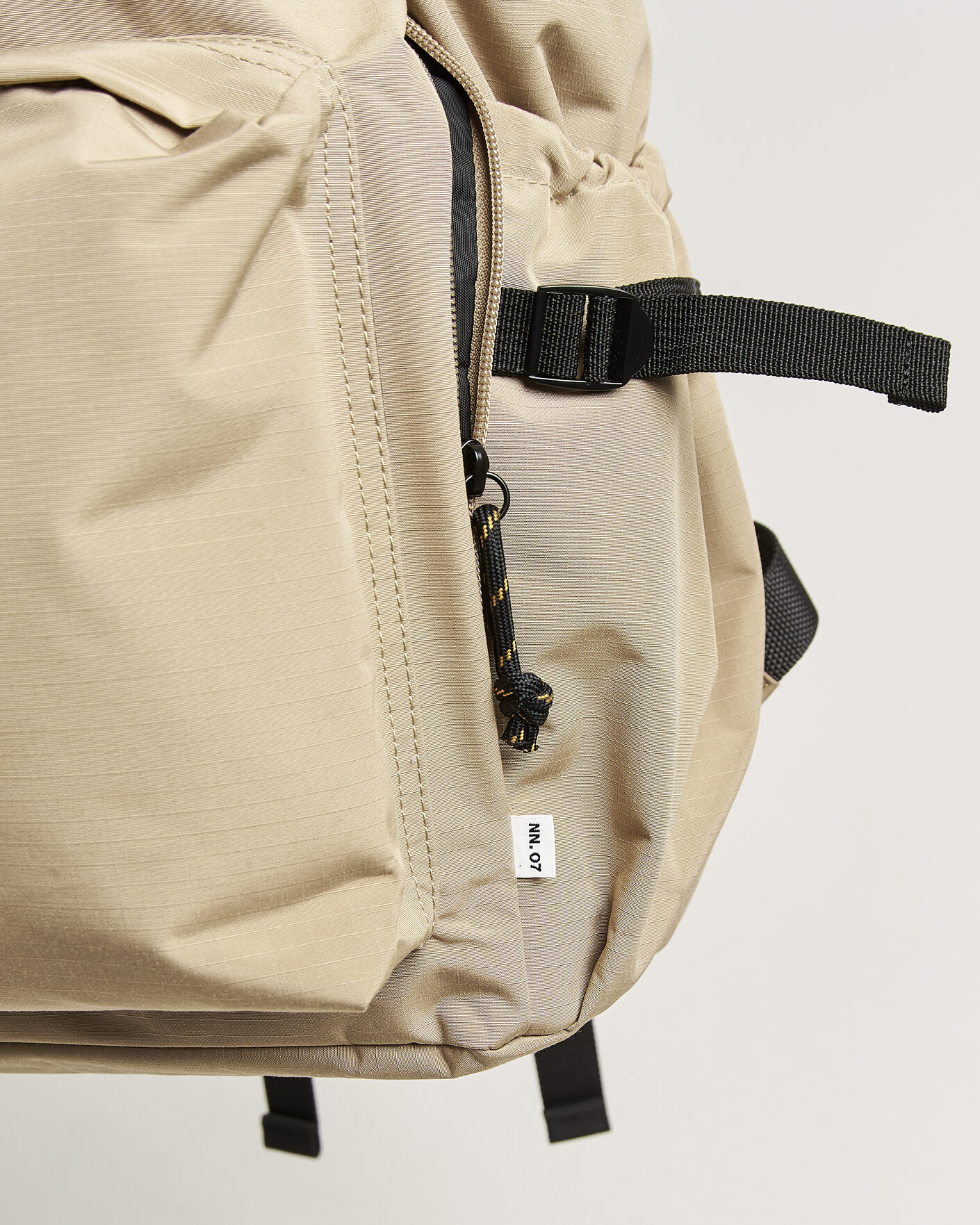 Uomini | Borse | NN07 | Nylon Ripstop Rolltop Backpack Desert Khaki