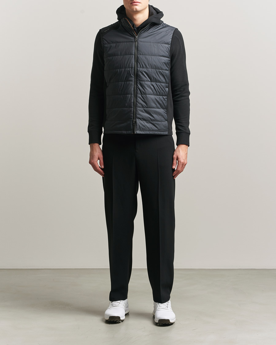 Uomini | Gilet | RLX Ralph Lauren | Performance Wool Vest Polo Black