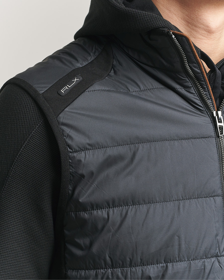 Uomini | Gilet | RLX Ralph Lauren | Performance Wool Vest Polo Black