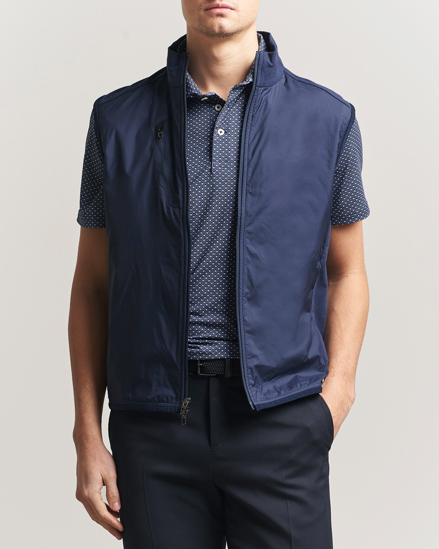 Uomini | Gilet | RLX Ralph Lauren | Tech Terry Vest Refined Navy