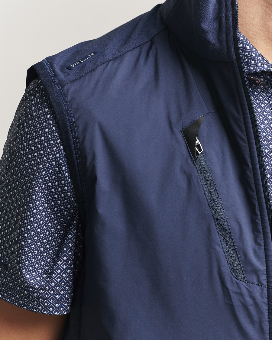 Uomini | Gilet | RLX Ralph Lauren | Tech Terry Vest Refined Navy