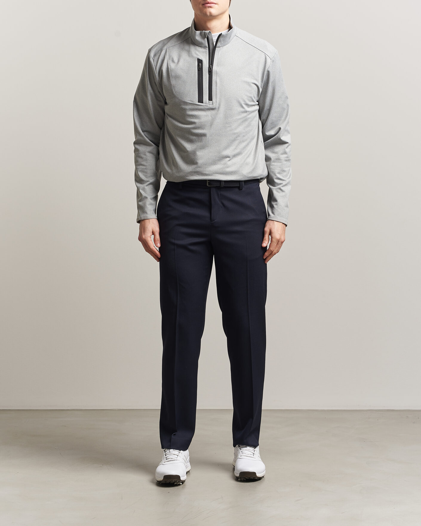 Uomini | Abbigliamento da golf | RLX Ralph Lauren | Luxury Jersey Half Zip Andover Heather