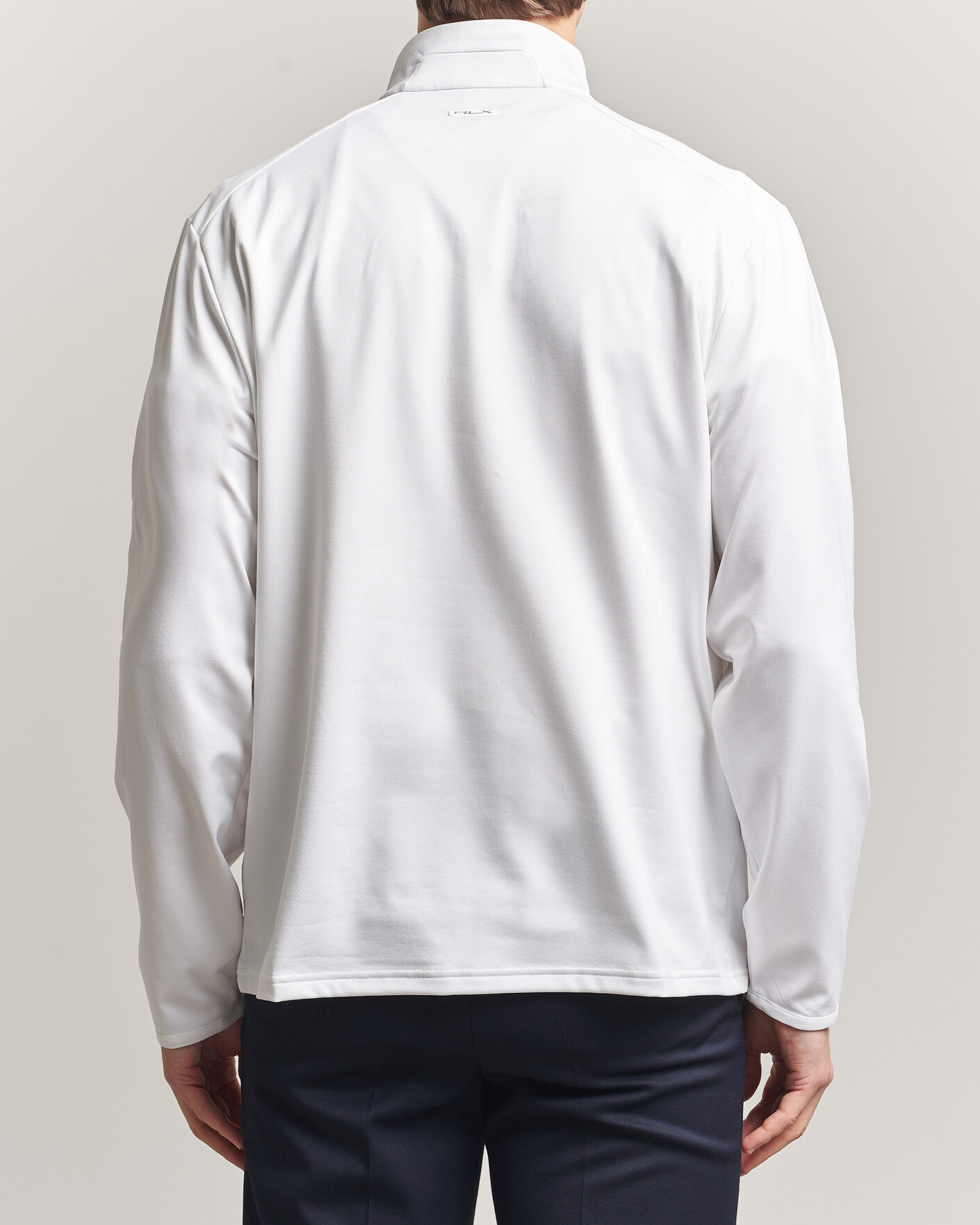 Uomini | Abbigliamento da golf | RLX Ralph Lauren | Luxury Jersey Half Zip Ceramic White