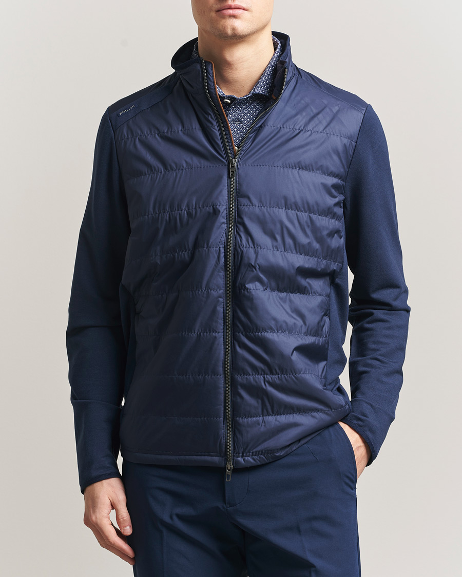 Uomini | Giacche | RLX Ralph Lauren | Performance Wool Full Zip Refined Navy