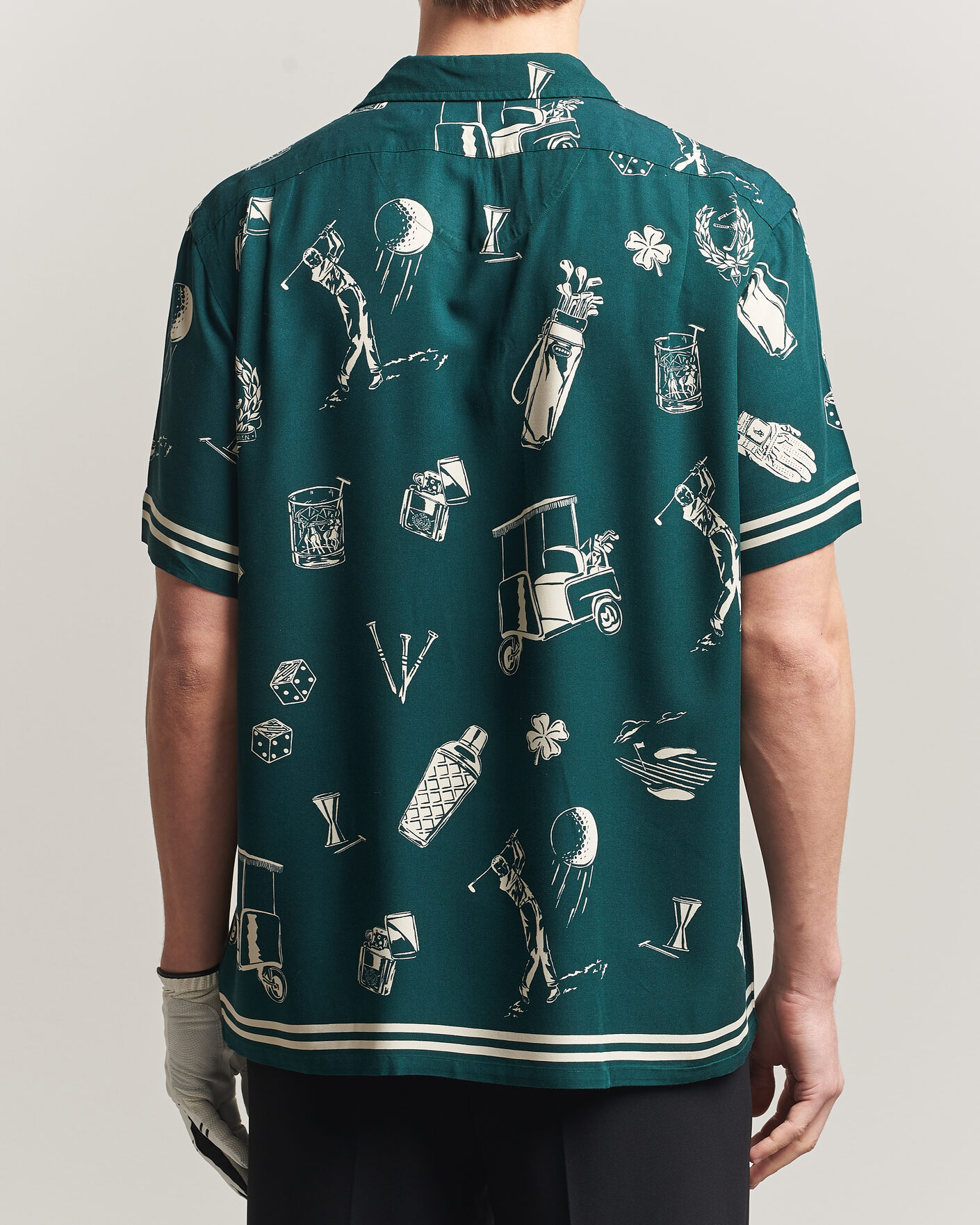 Uomini | Abbigliamento da golf | RLX Ralph Lauren | Short Sleeve Golf Shirt Par-Tee on the Greens
