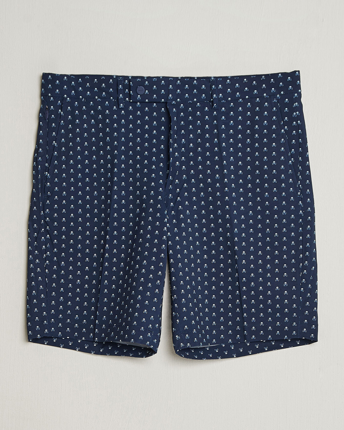 Uomini | Pantaloncini | RLX Ralph Lauren | Flat Front Printed Golf Shorts Skull and Cubs