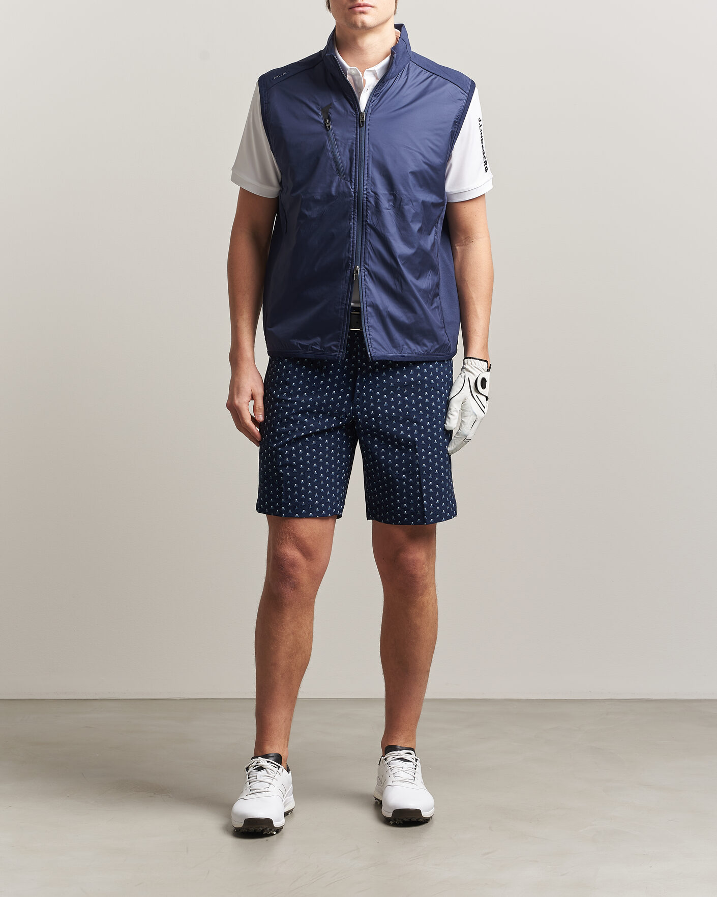 Uomini | Pantaloncini | RLX Ralph Lauren | Flat Front Printed Golf Shorts Skull and Cubs