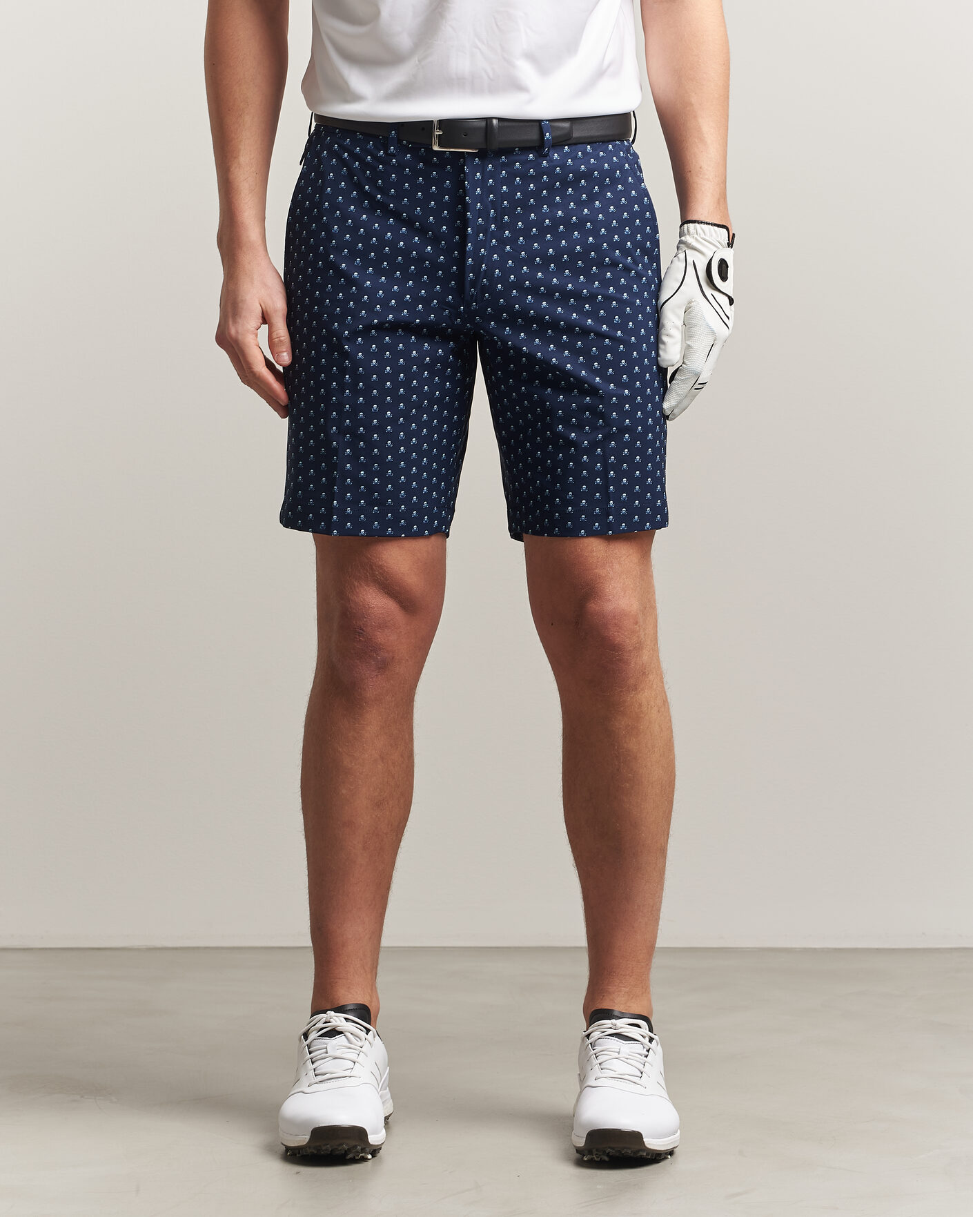 Uomini | Pantaloncini | RLX Ralph Lauren | Flat Front Printed Golf Shorts Skull and Cubs