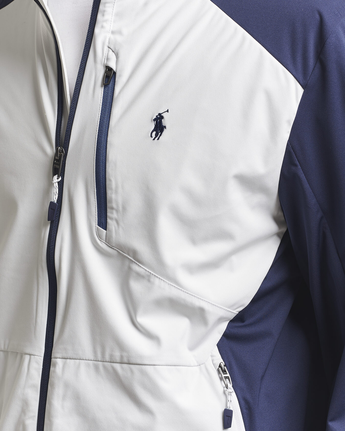 Uomini | Giacche | RLX Ralph Lauren | Lightweight Jacket Ceramic White/Refined Navy