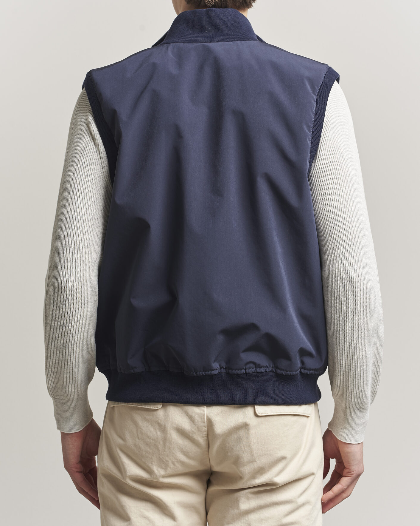 Uomini | Gilet | Brunello Cucinelli | Nylon Padded Gilet Navy
