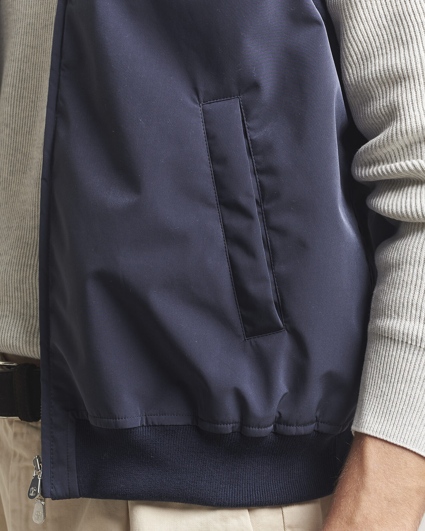 Uomini | Gilet | Brunello Cucinelli | Nylon Padded Gilet Navy