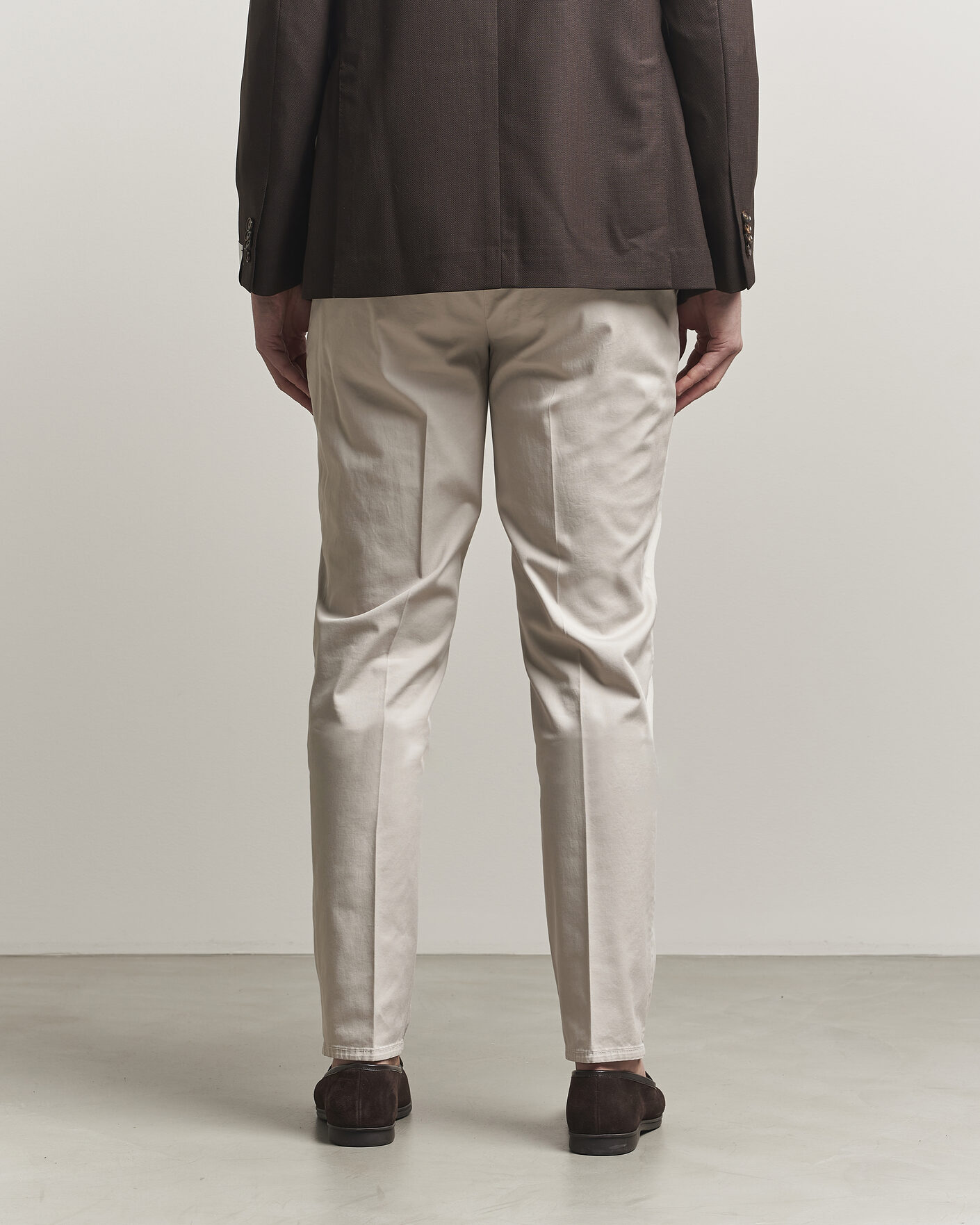 Uomini | Pantaloni | Brunello Cucinelli | Slim Fit Chinos Light Beige