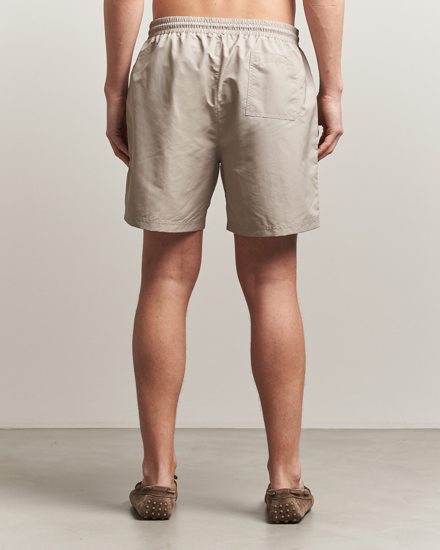 Uomini | Costumi da bagno | Brunello Cucinelli | Nylon Swim Trunks Beige