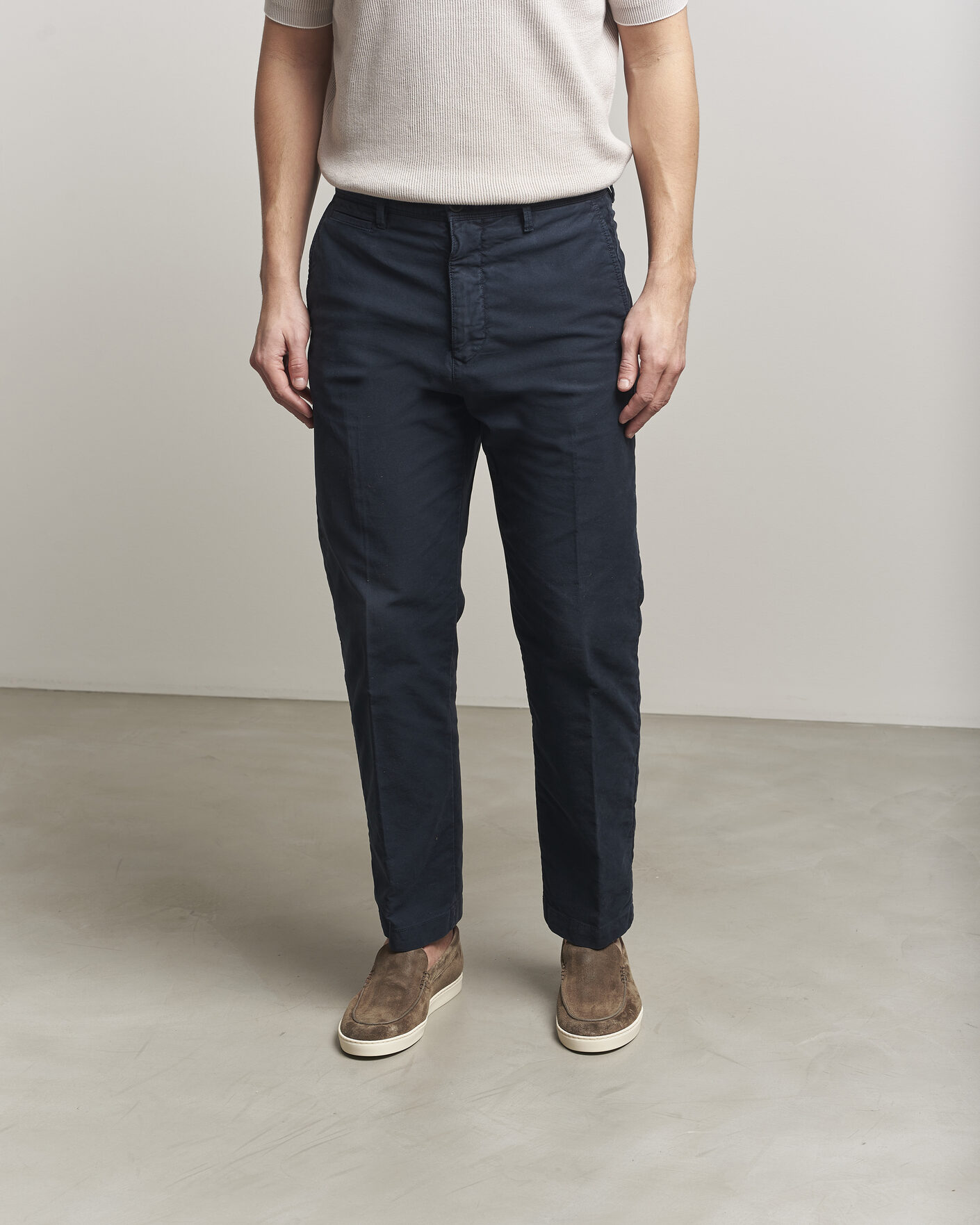 Uomini | Mocassini | Brunello Cucinelli | Moccasin Shoes Dark Brown Suede