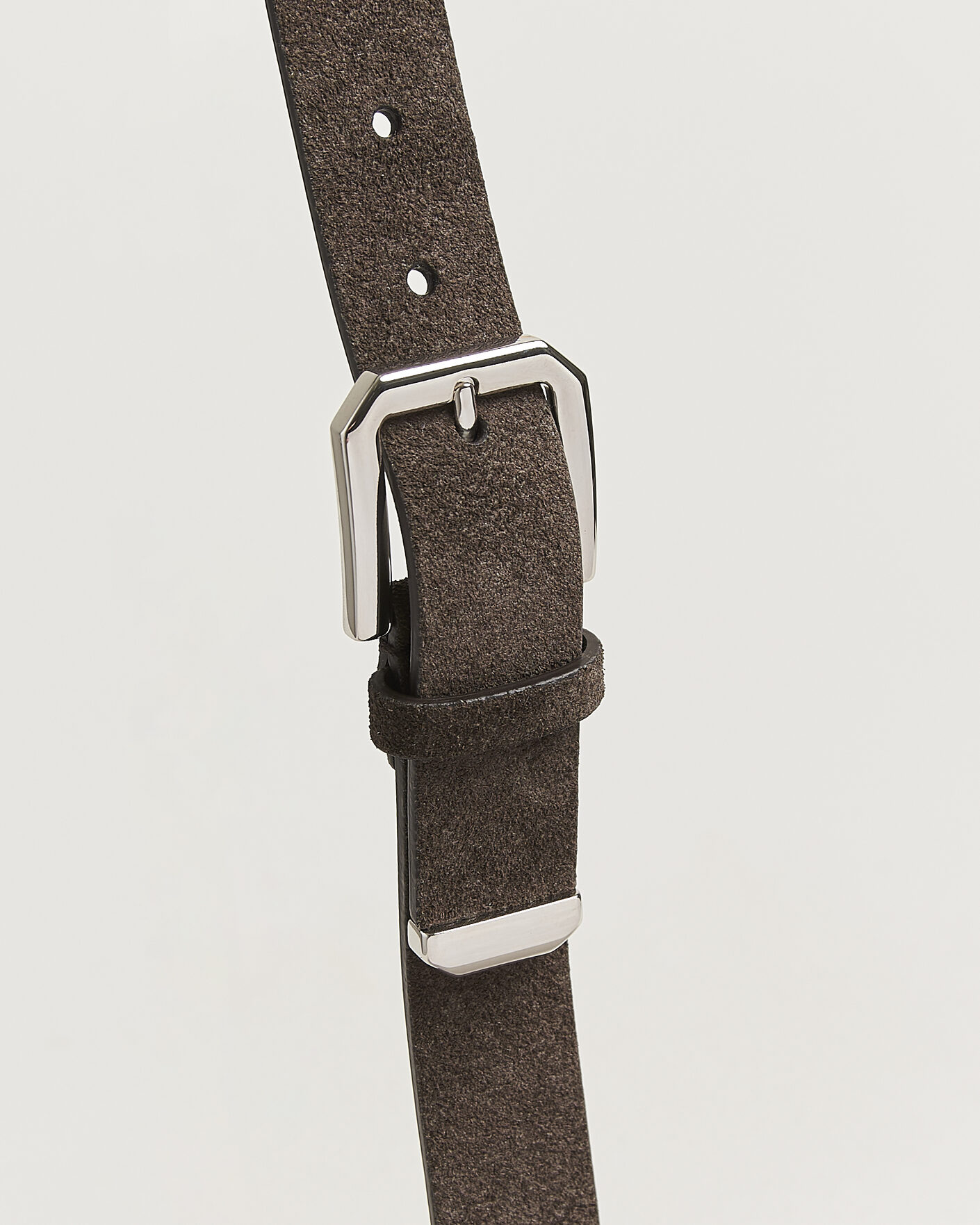 Uomini | Cinture | Brunello Cucinelli | Classic Belt Brown Suede