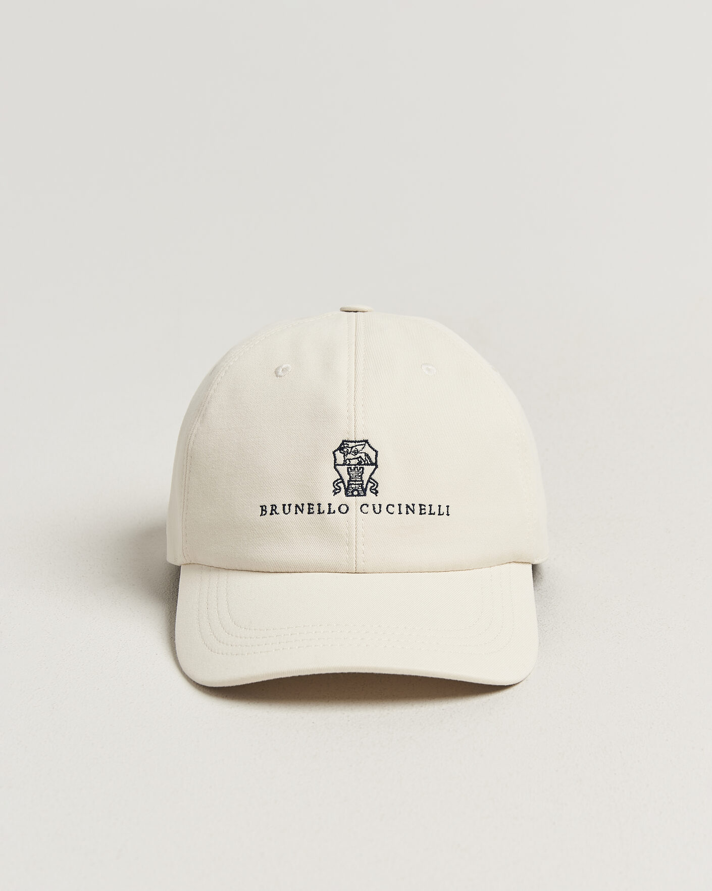 Uomini | Cappelli & Berretti | Brunello Cucinelli | Twill Cotton Baseball Cap Off White