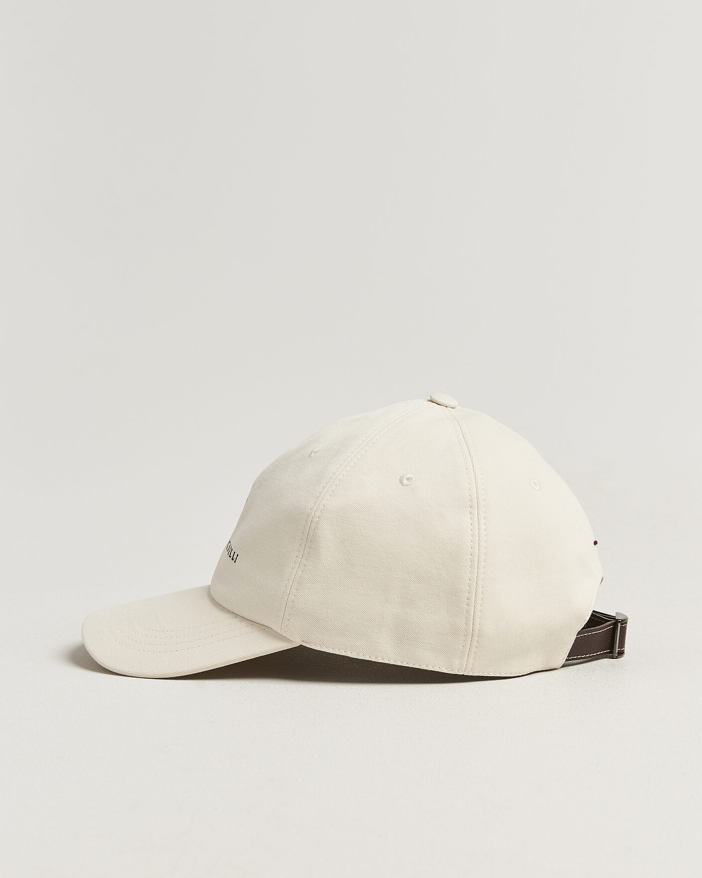 Uomini | Cappelli & Berretti | Brunello Cucinelli | Twill Cotton Baseball Cap Off White