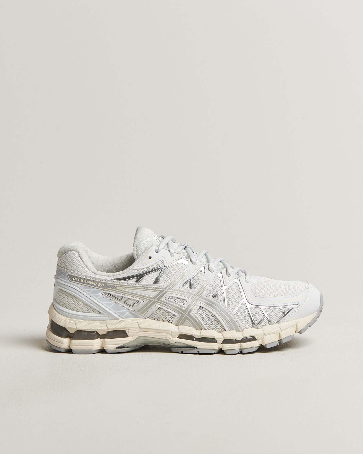 Uomini | Sneakers | Asics | Gel-Kayano 20 White/Pure Silver