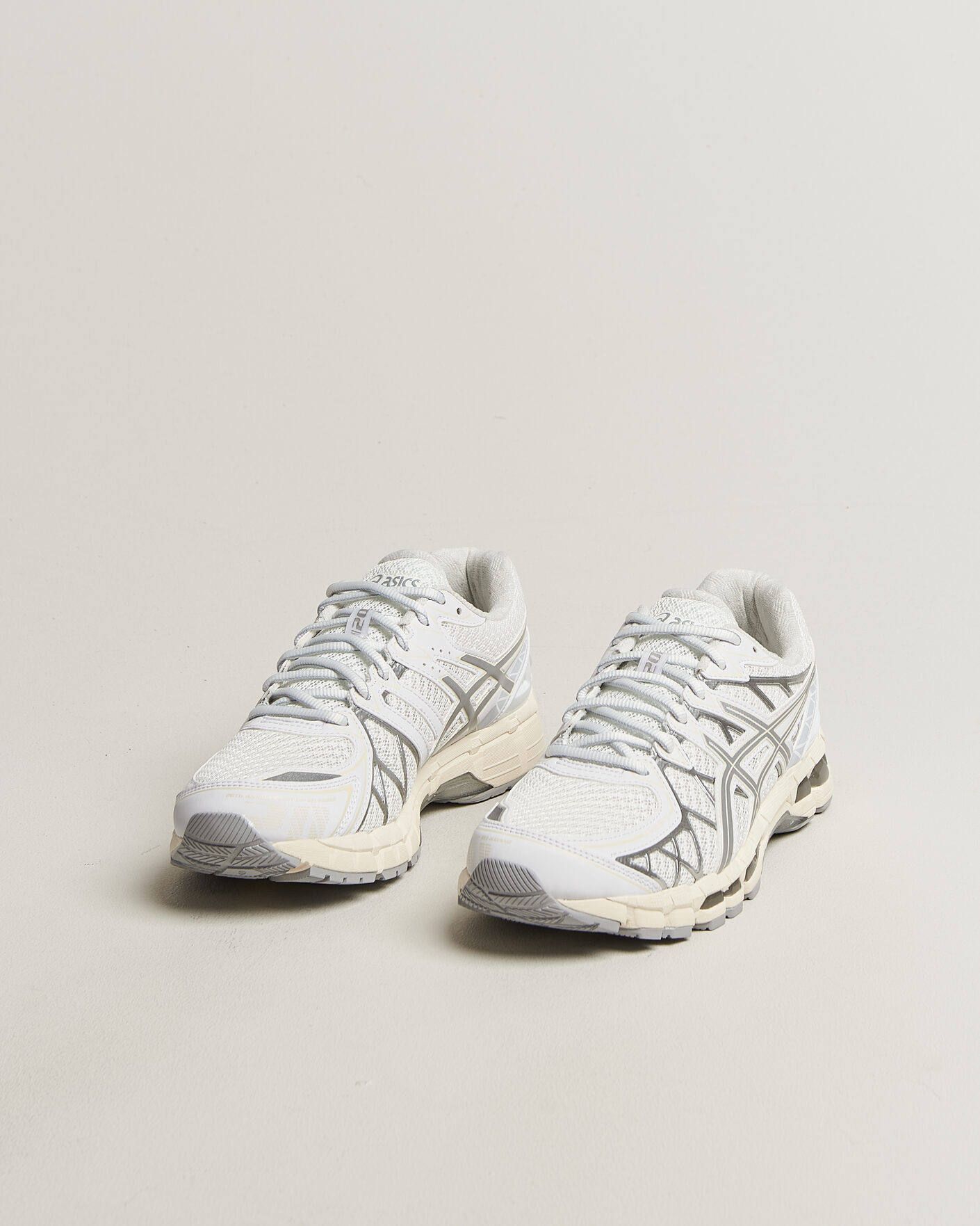 Uomini | Sneakers | Asics | Gel-Kayano 20 White/Pure Silver