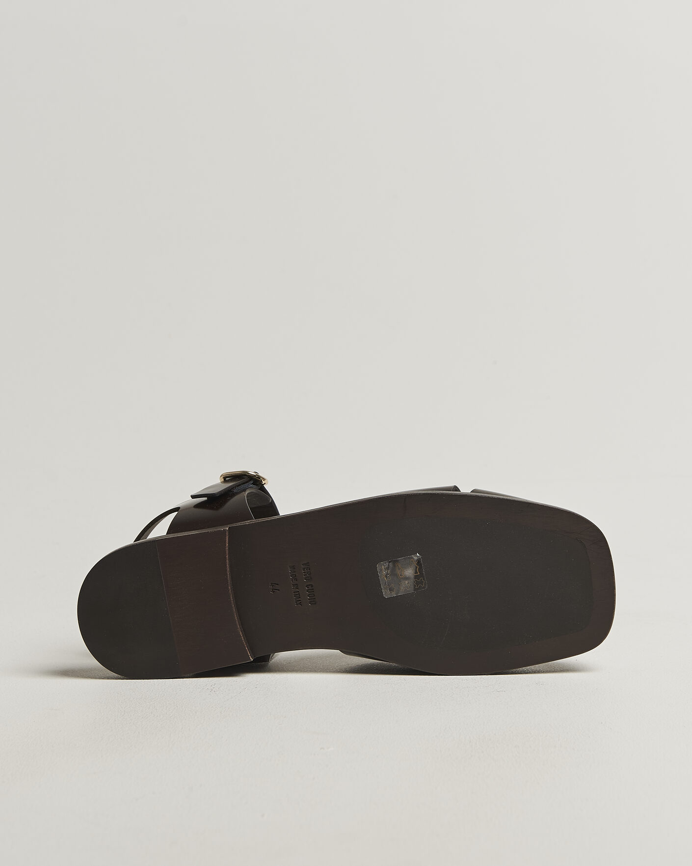Uomini | Sandali & Diapositive | Lardini | Marcel Leather Sandal Dark Brown