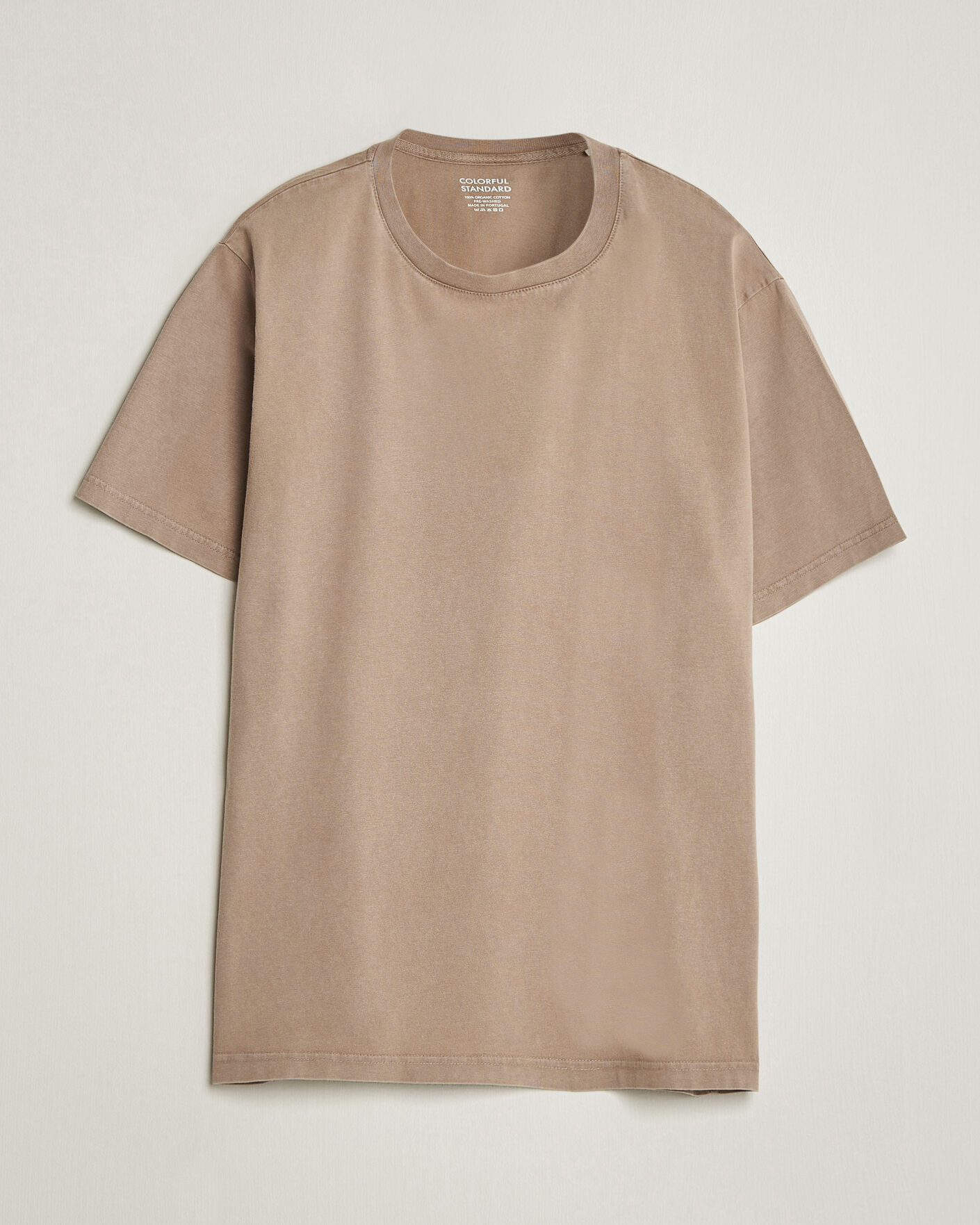 Uomini | T-shirt | Colorful Standard | Classic Organic T-Shirt Faded Khaki