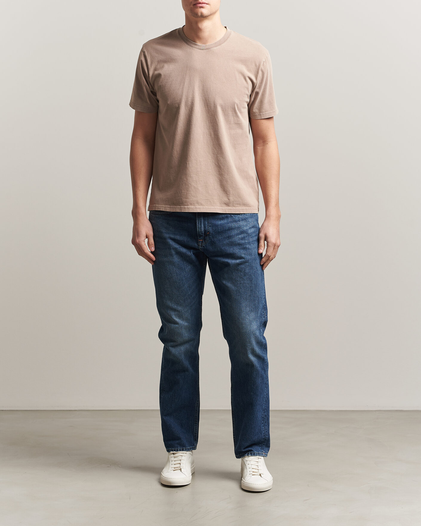 Uomini | T-shirt | Colorful Standard | Classic Organic T-Shirt Faded Khaki