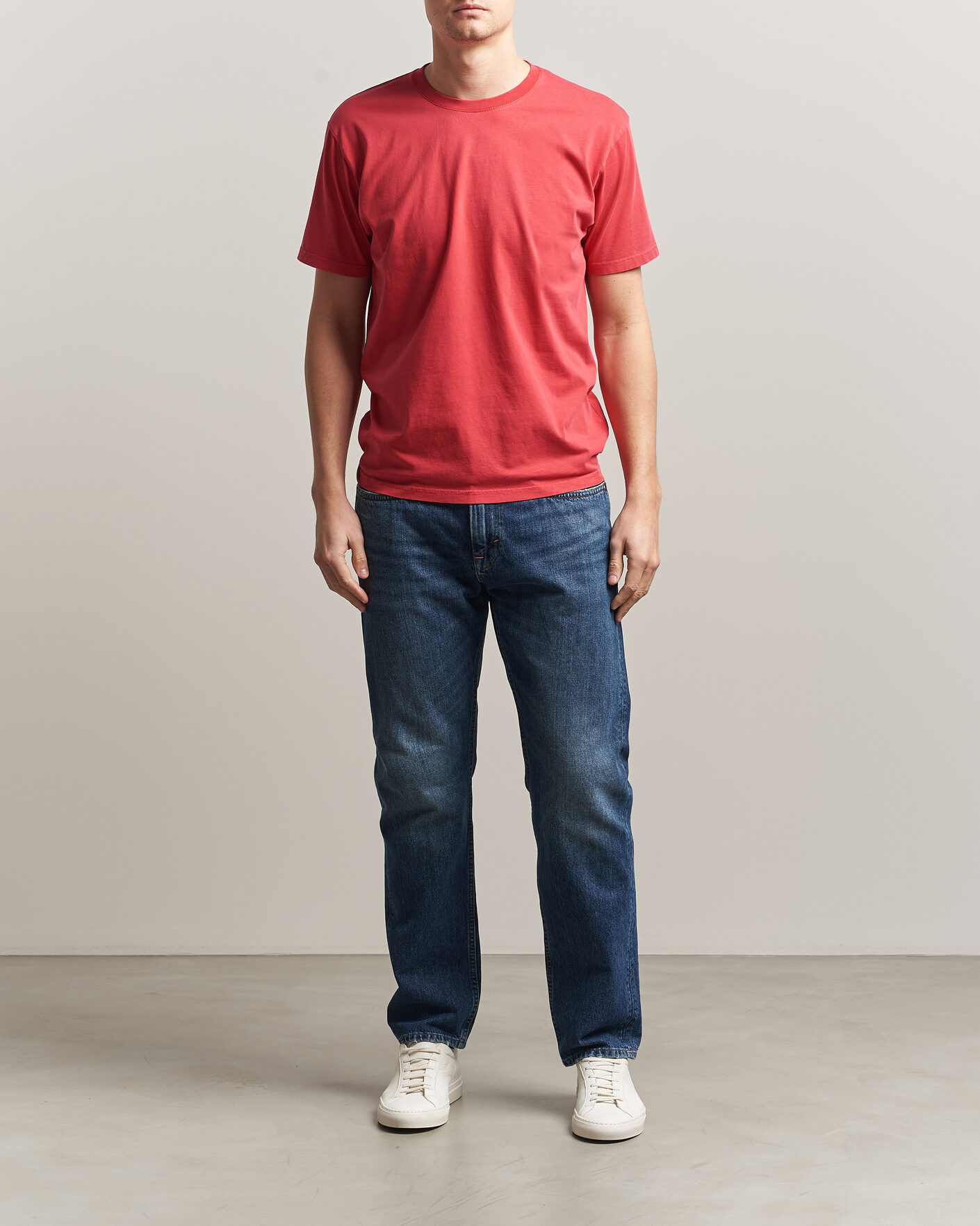 Uomini | T-shirt | Colorful Standard | Classic Organic T-Shirt Faded Red