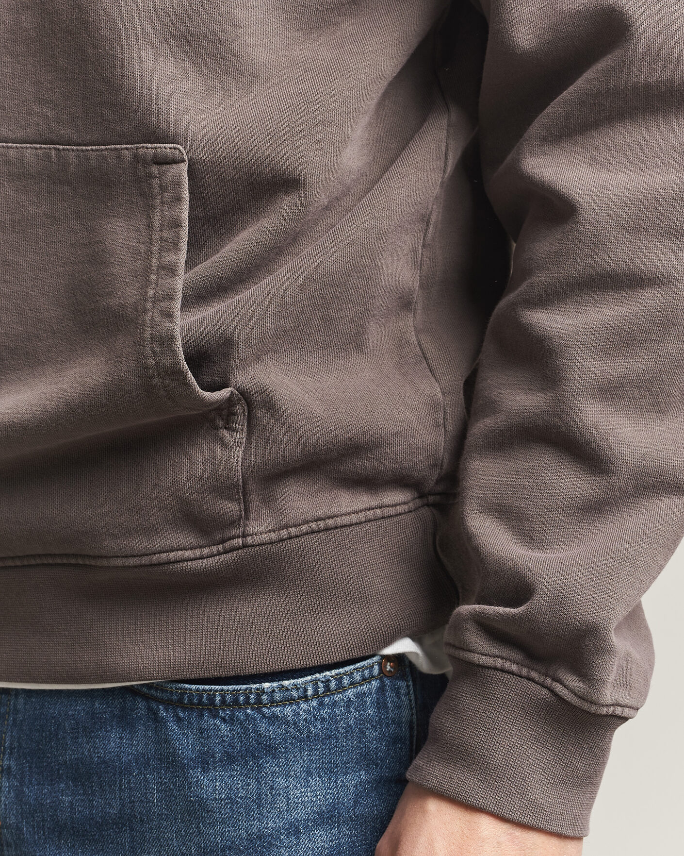 Uomini | Maglieria | Colorful Standard | Classic Organic Hood Fade Mud